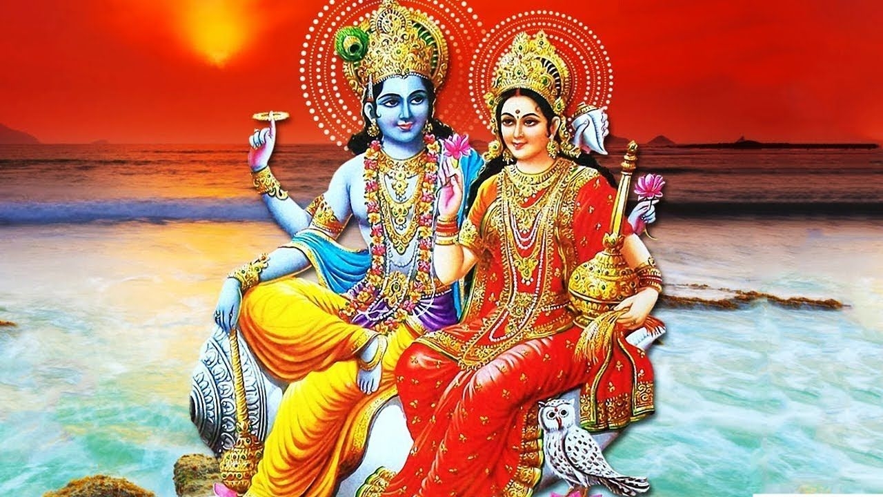 1280x720 Sri Lakshmi Narayana Hrudaya Stotram. Lakshmi Beej Mantra Lyrics, Desktop