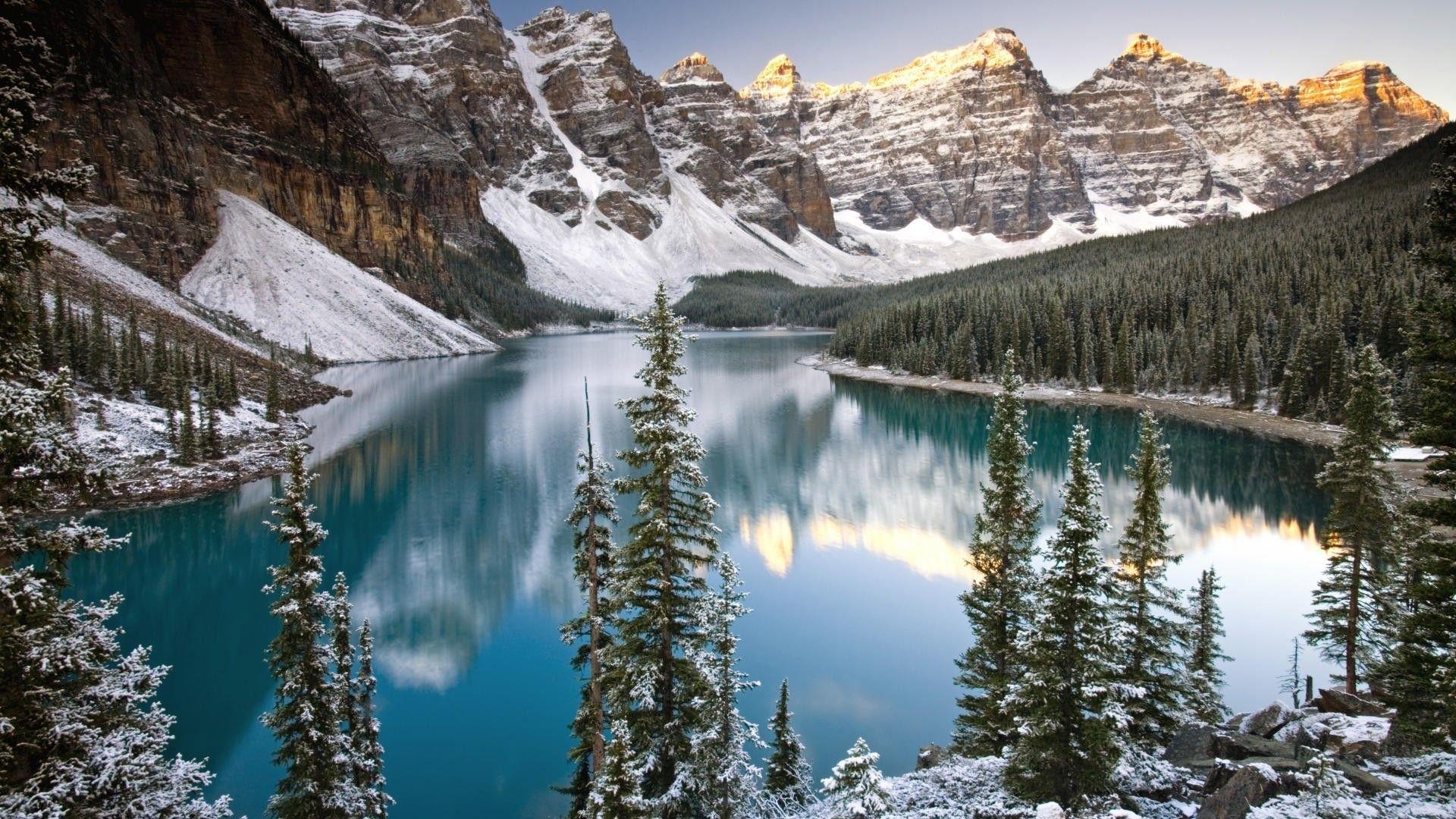 1920x1080 Alberta banff national park canada winter wallpaper. AllWallpaper, Desktop