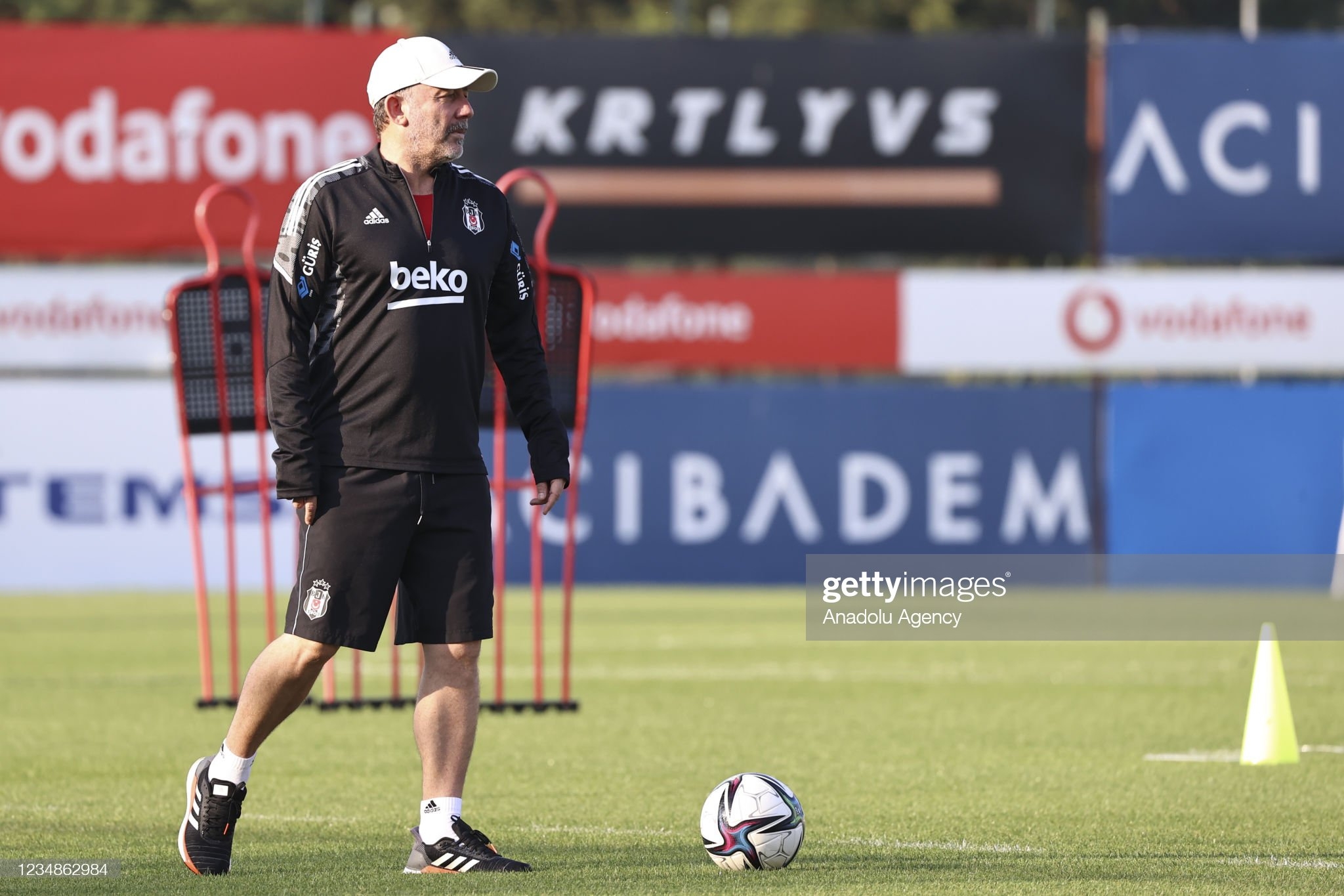 2050x1370 Head coach of Besiktas Sergen Yalcin leads a training session ahead. News Photo, Desktop