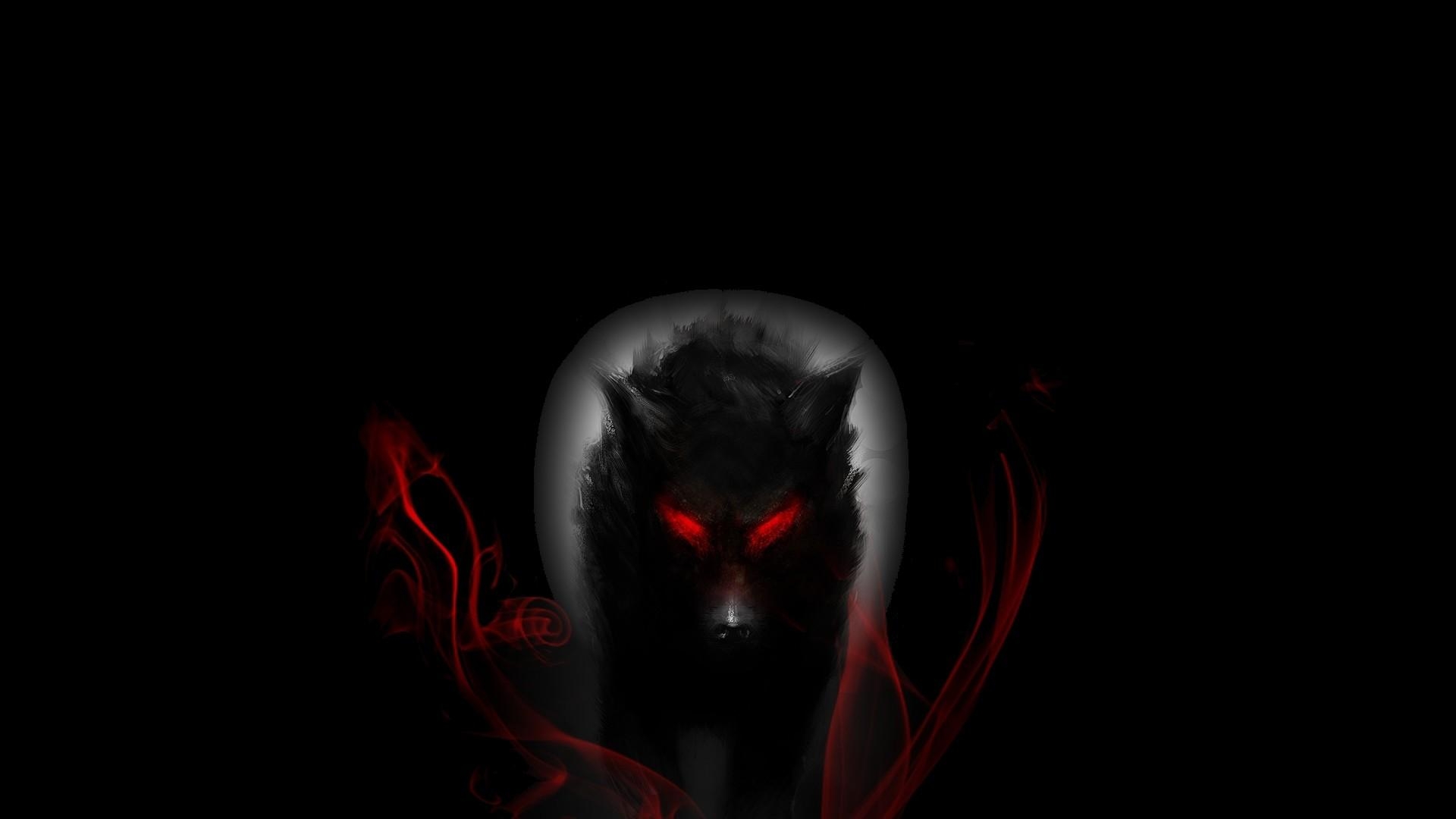 1920x1080 Dark Wolf Wallpaper, Desktop