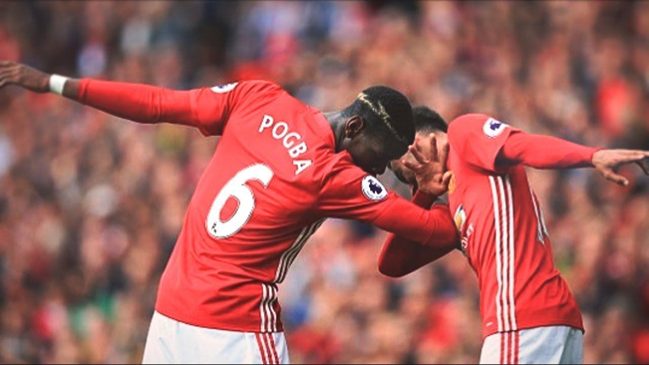 1280x720 Paul Pogba Manchester United Dabs, Desktop