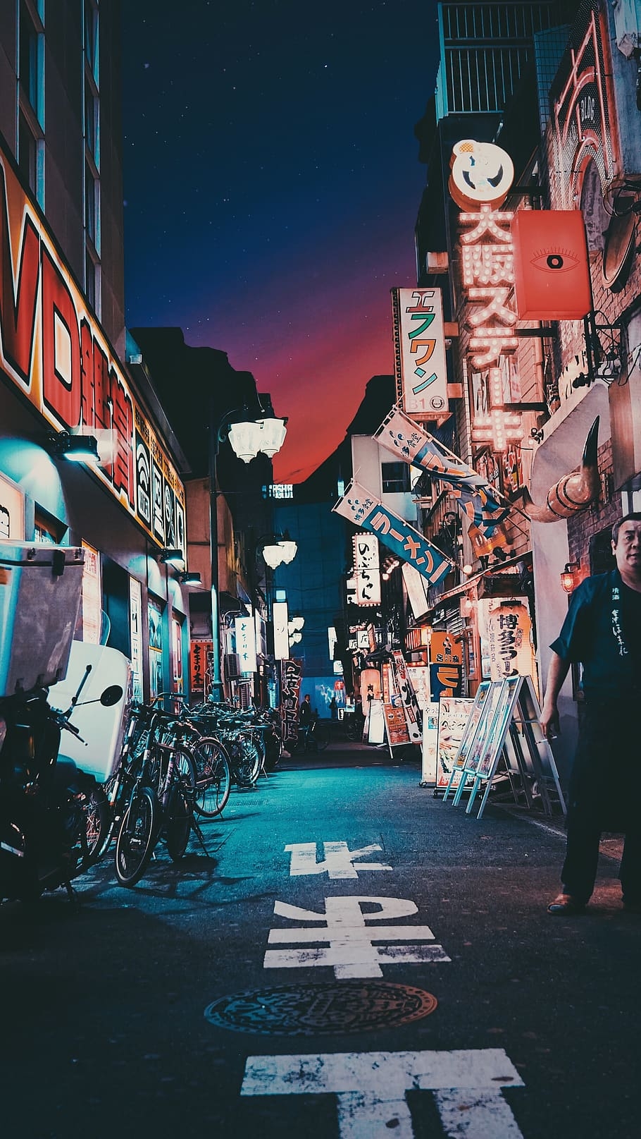 910x1620 iPhone X Wallpaper 4k Japan, Phone