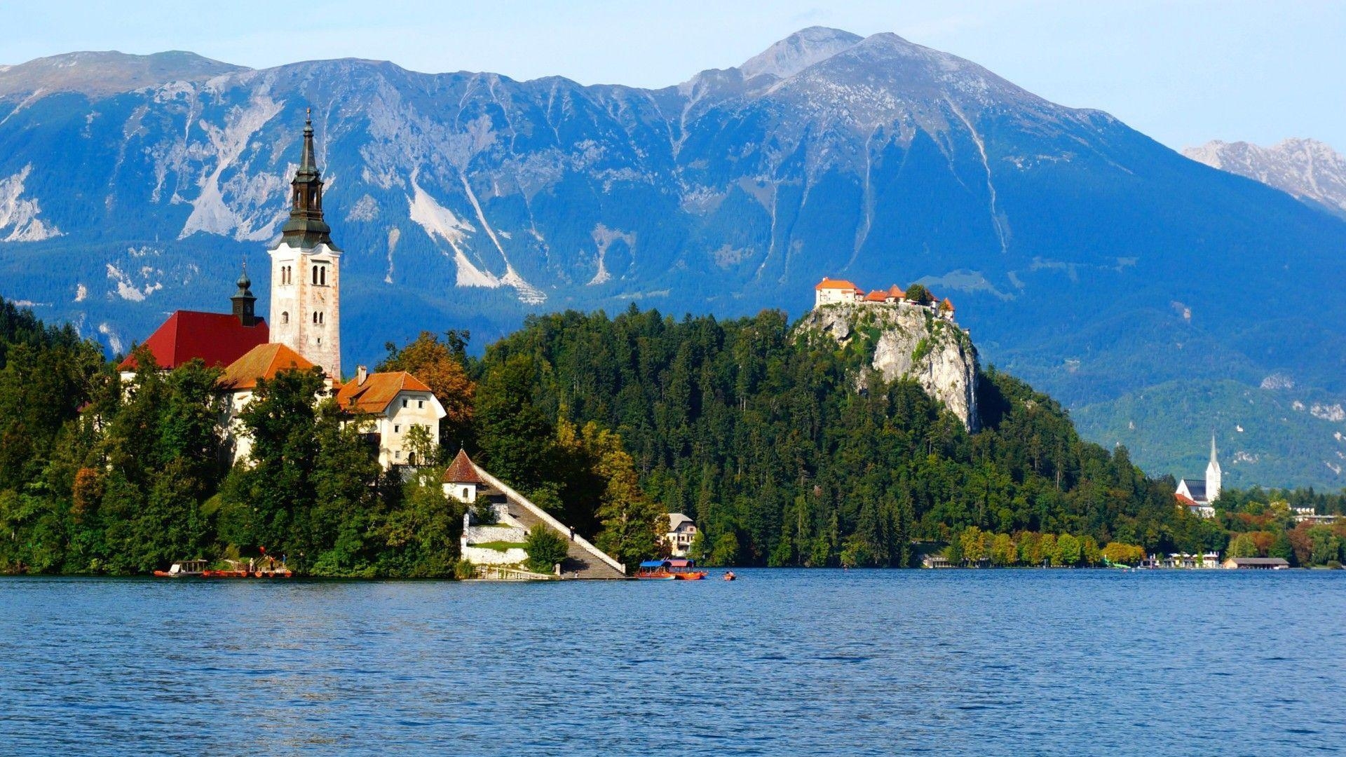 1920x1080 Lake Bled, Slovenia Wallpaper HD 0974, Wallpaper13.com, Desktop