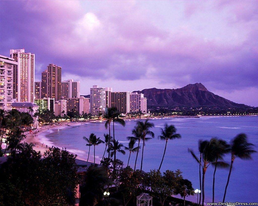 1030x820 Desktop Wallpaper Natural Background Waikiki Beach, Honolulu, Desktop