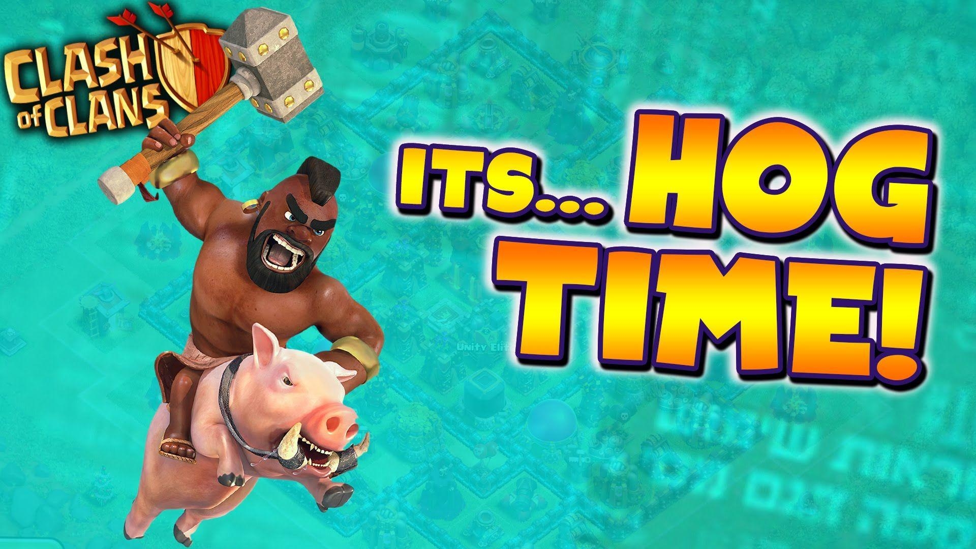 1920x1080 Clash of Clans: Hog Riders Maxed? Lets WAR!. Hogs, Balloons, Desktop