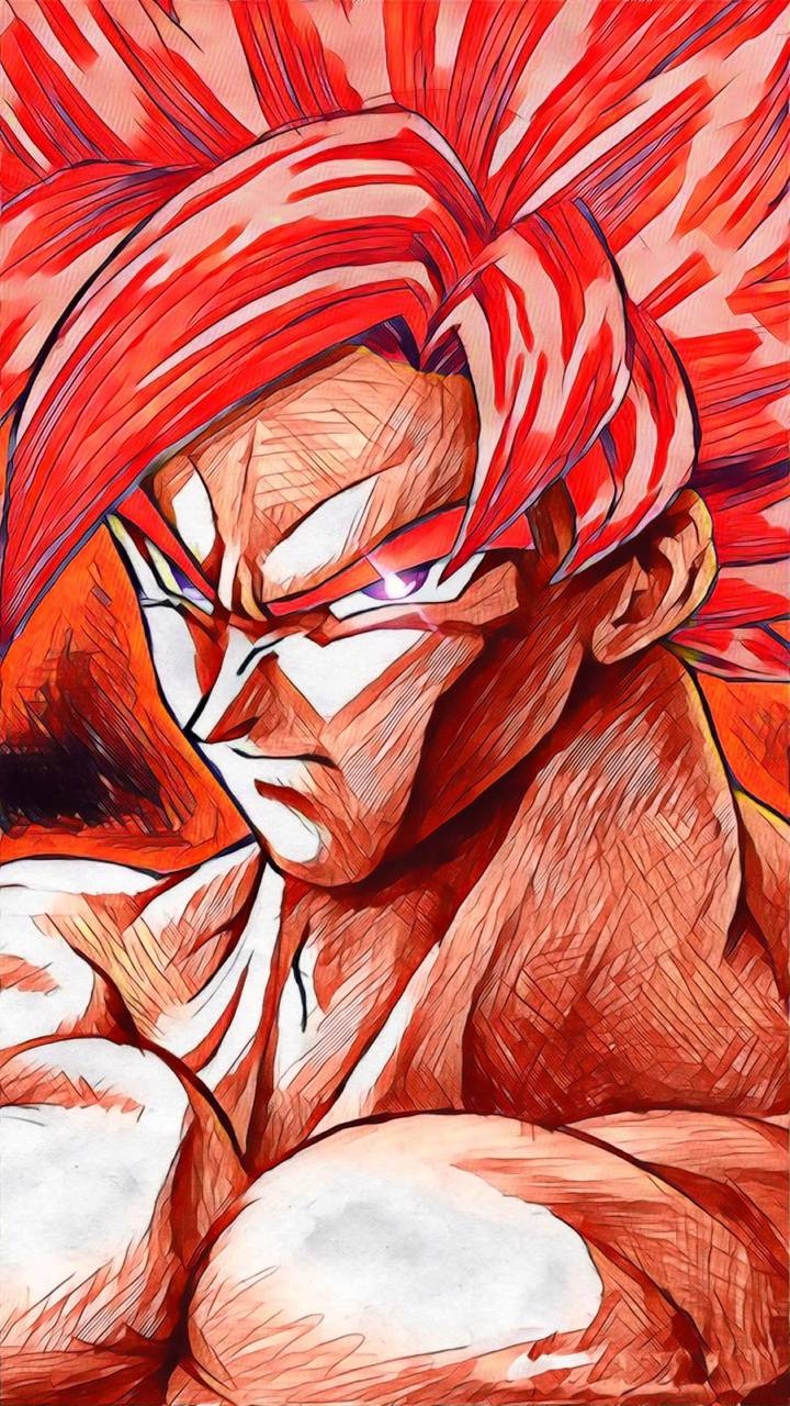 720x1280 Rage Goku Wallpaper, Phone