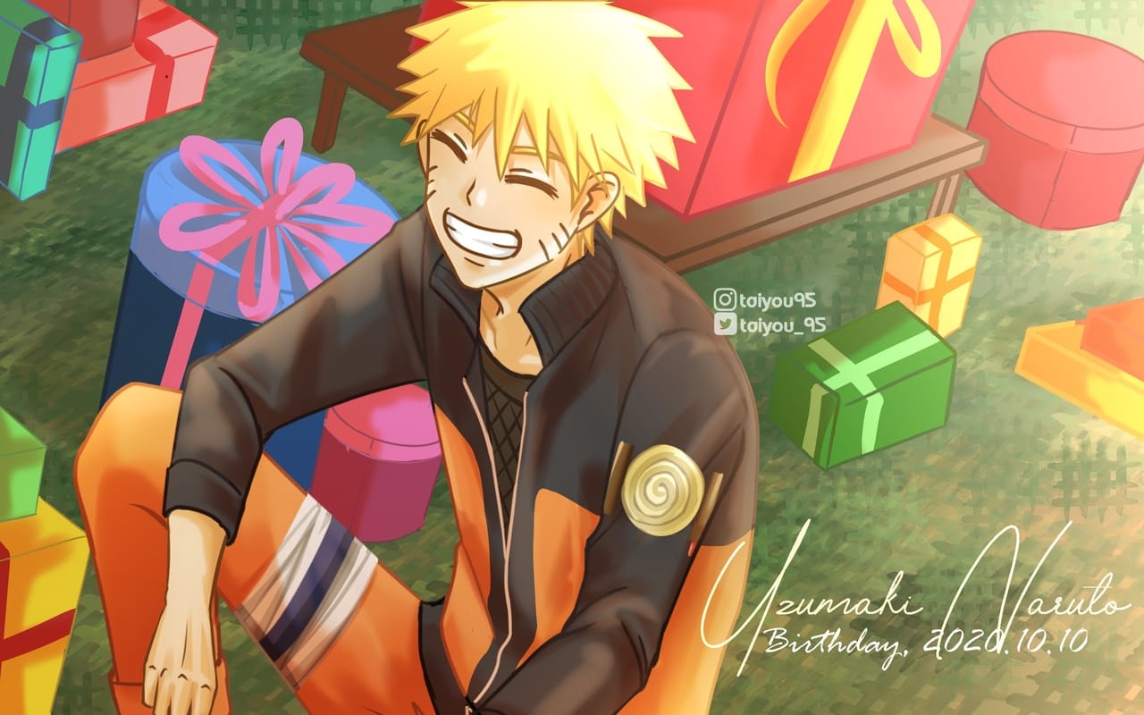 1280x800 Naruto late birthday! taiyou95 ART street, Desktop