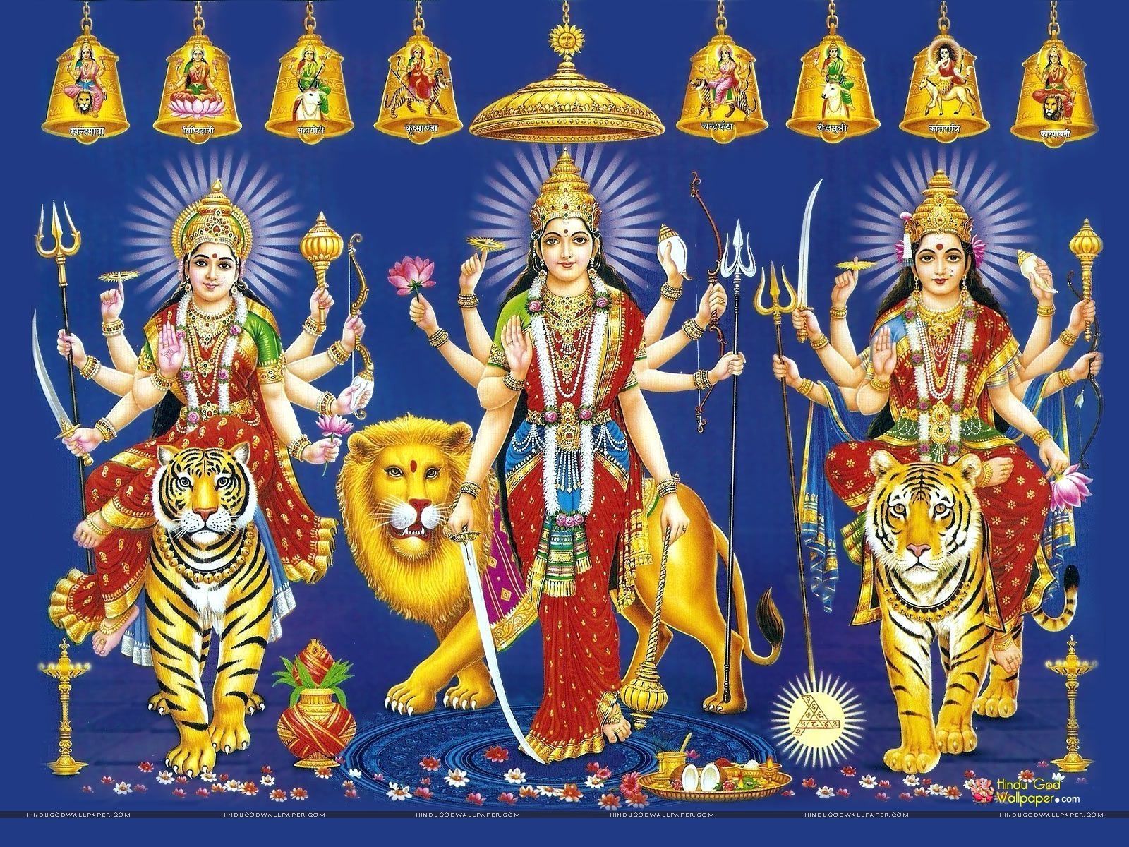 1600x1200 Nav Durga HD Full Size Wallpaper Galleries. Maa Durga Wallpaper, Desktop