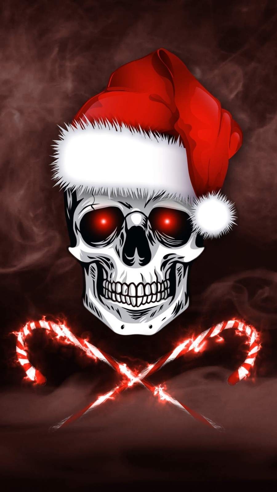 900x1600 Festival Wallpaper Wallpaper, iPhone Wallpaper. Creepy christmas, Wallpaper iphone christmas, Skull wallpaper, Phone