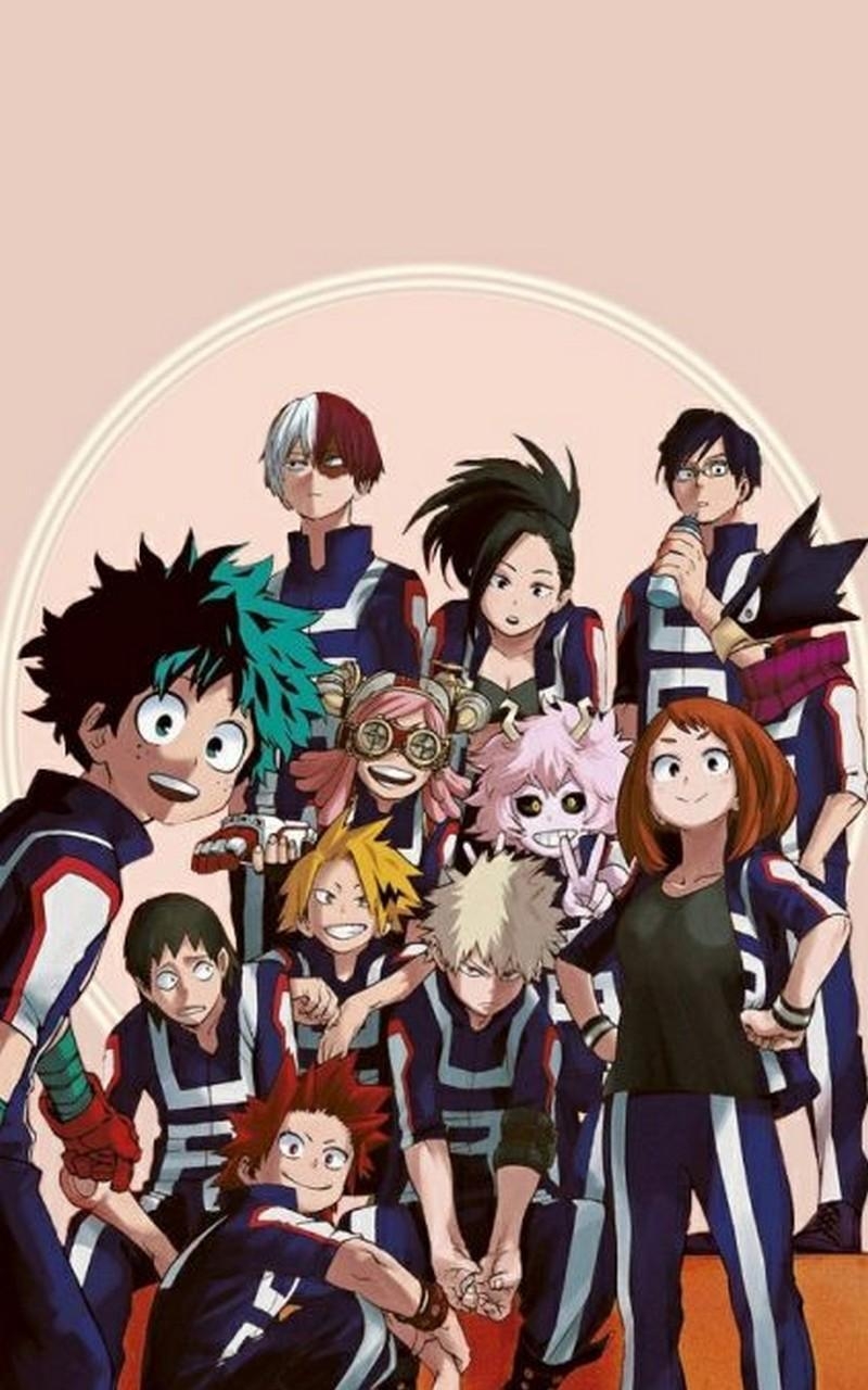 800x1280 Boku no hero academia Wallpaper Art for Android, Phone