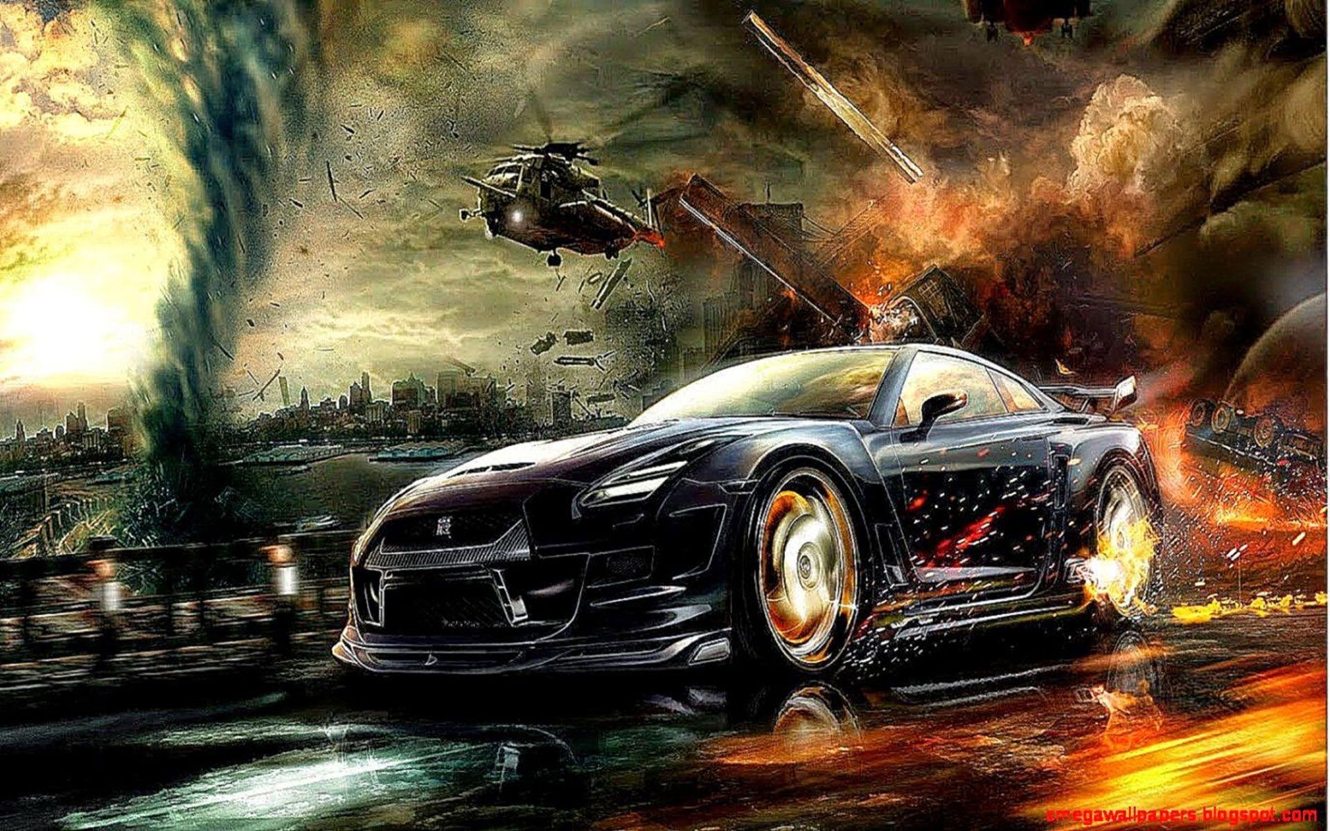 1920x1200 animated cars wallpaper, Desktop