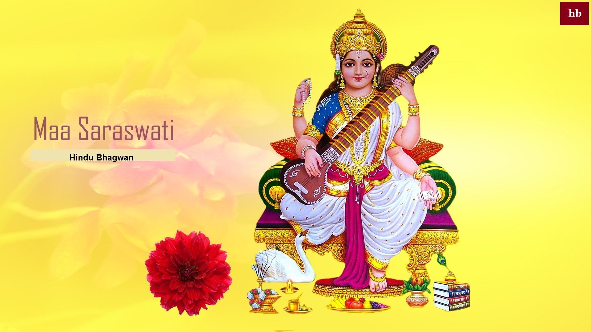 1920x1080 Maa Saraswati image, Maa Saraswati wallpaper, Maa Saraswati, Desktop