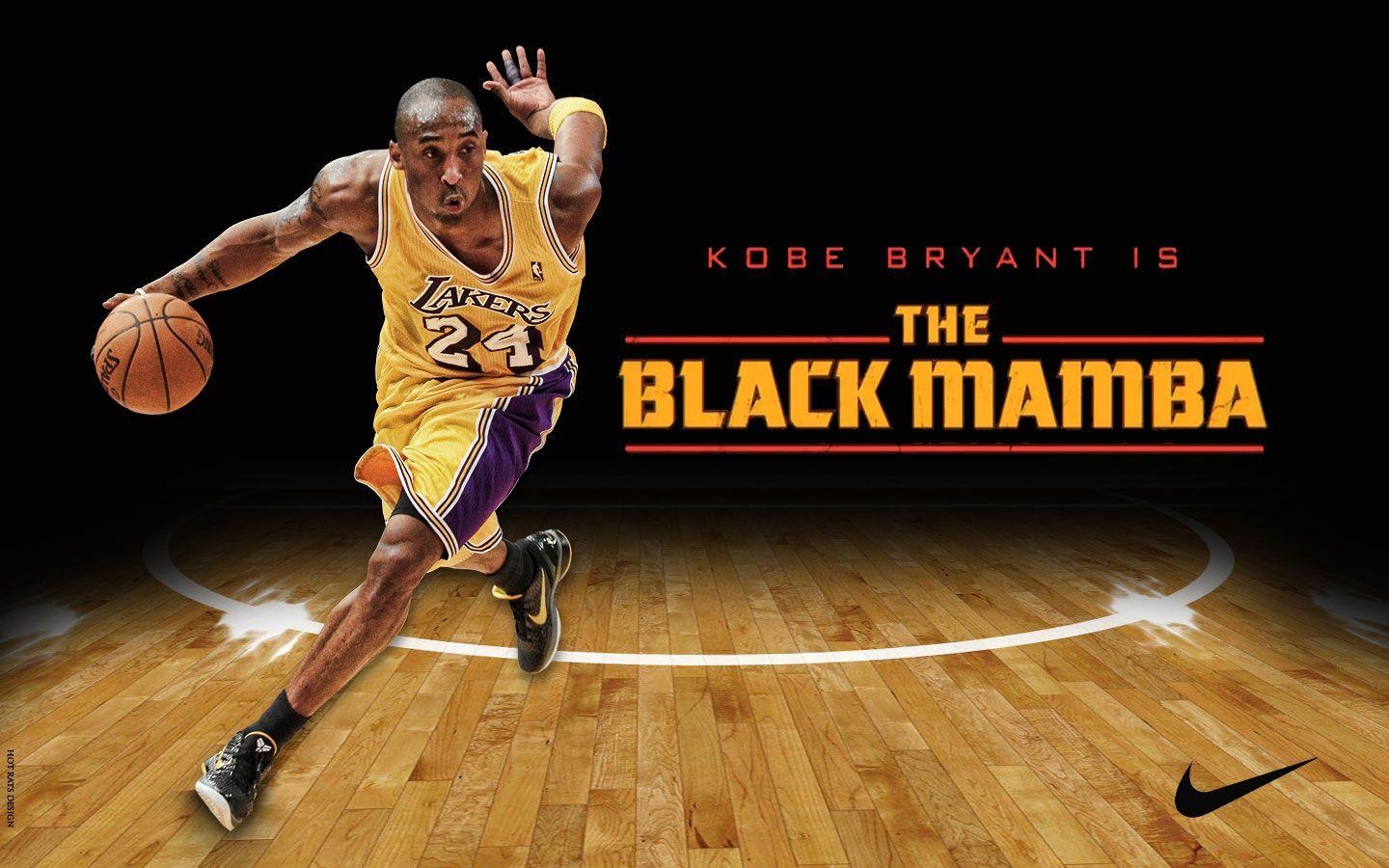 1440x900 Kobe Black Mamba Wallpaper, Desktop