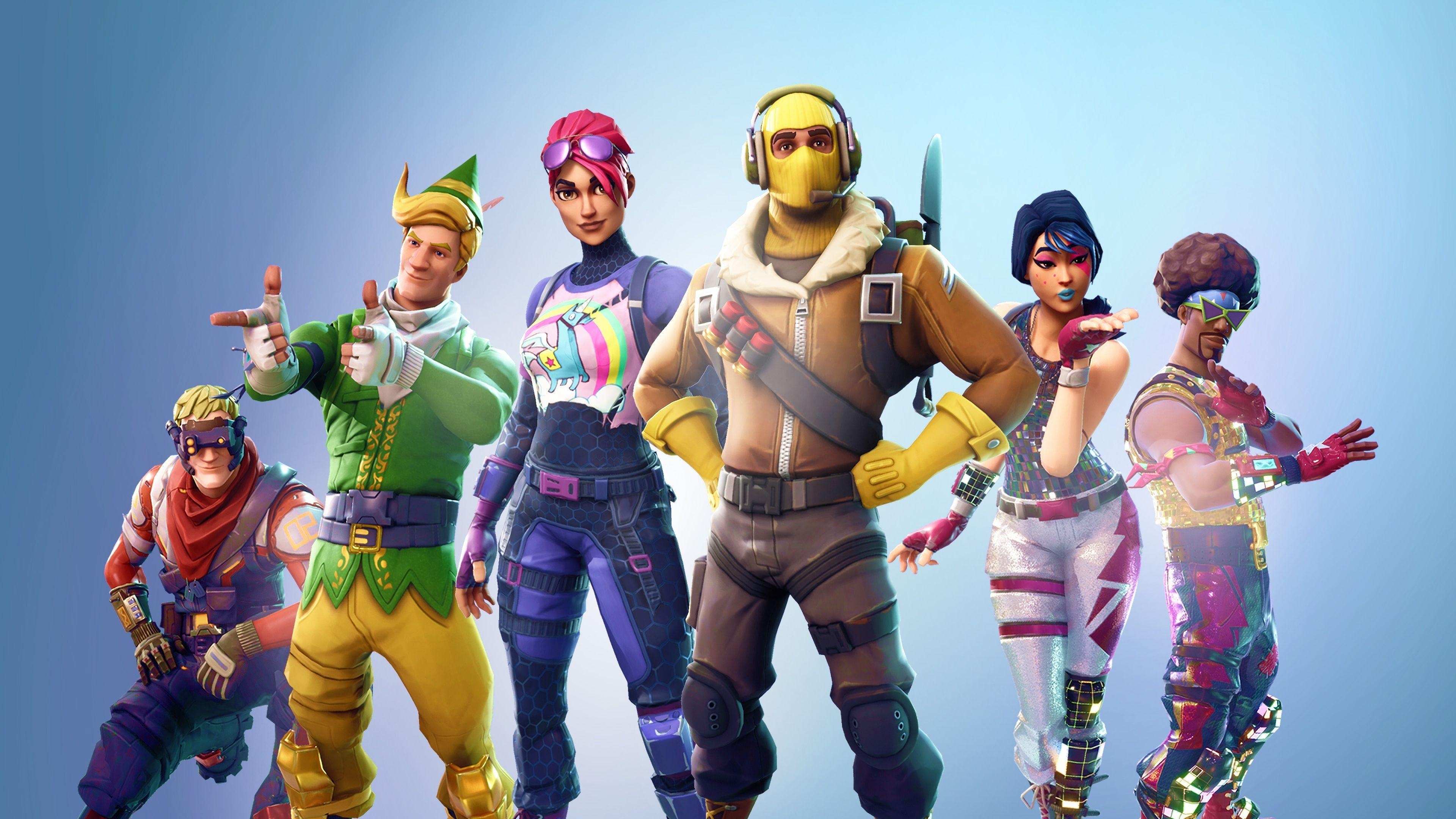 3840x2160 的 Fortnite Battle Royale, Outfits, Raptor, Brite Bomber, Desktop