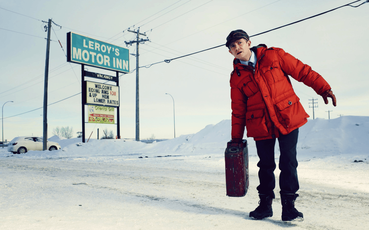 1280x800 FX FARGO, Fargo wallpaper featuring Martin Freeman as Lester, Desktop