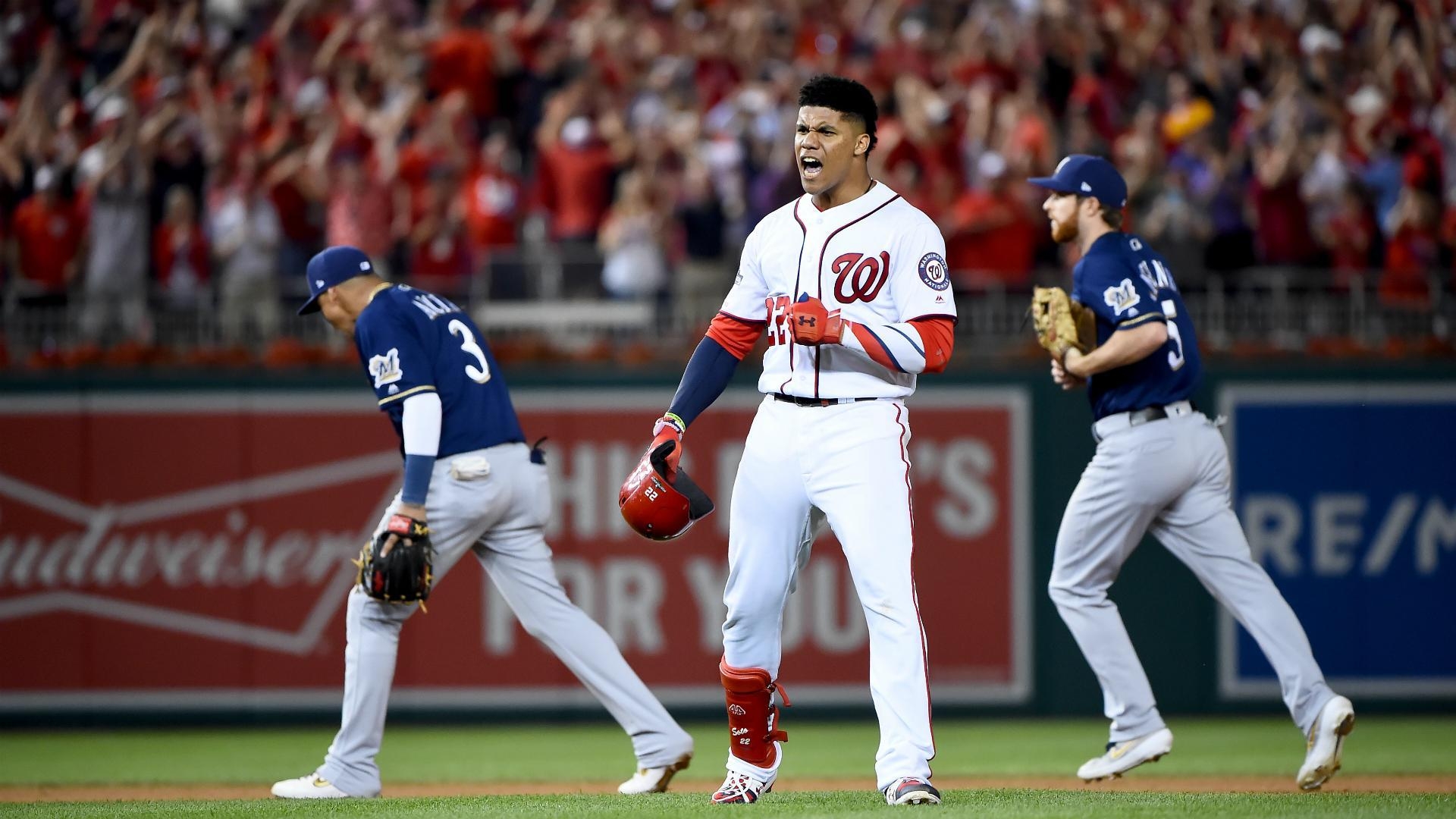 1920x1080 MLB playoffs 2019: Nationals' Juan Soto is just getting, Desktop