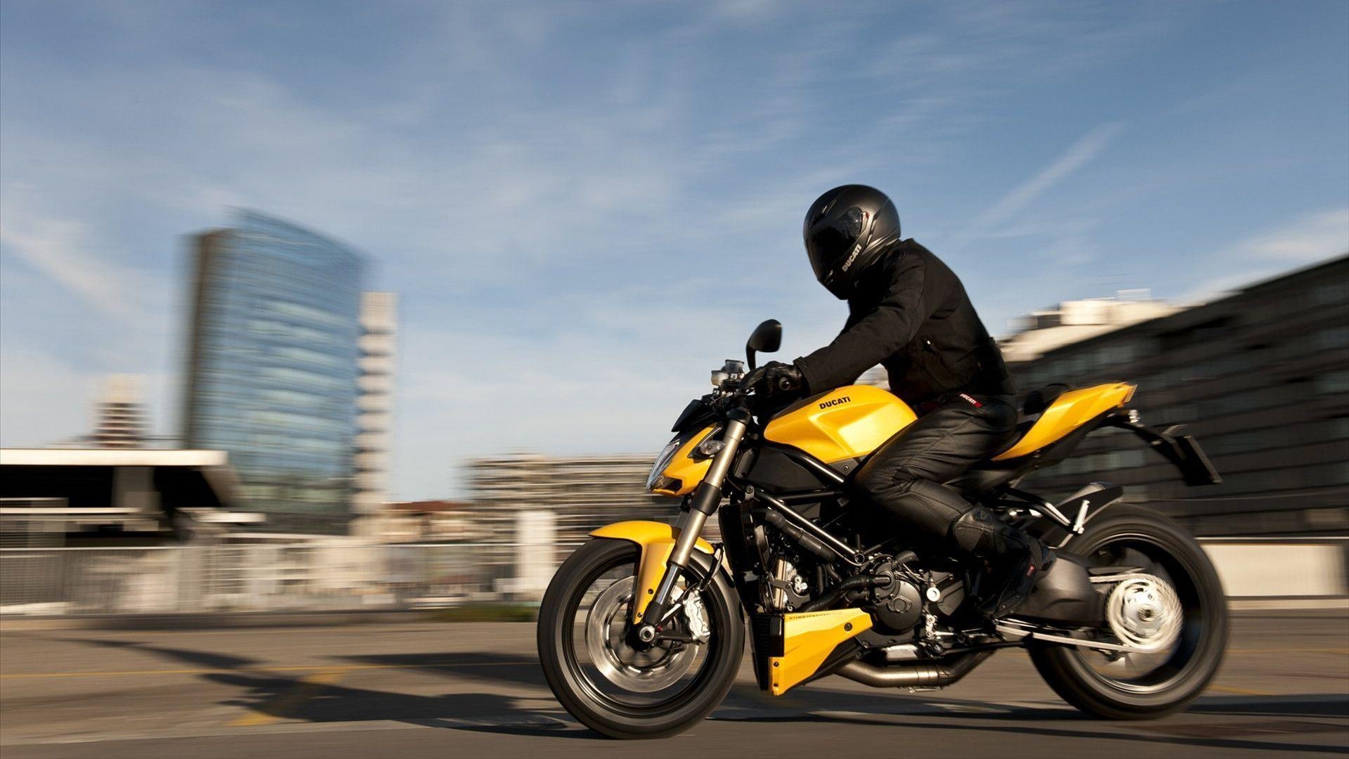 1920x1080 Ducati Streetfighter Yellow wallpaper, Desktop
