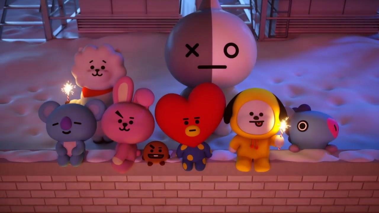 1280x720 A Compilation of BT21 Animations Because Why Not, Desktop