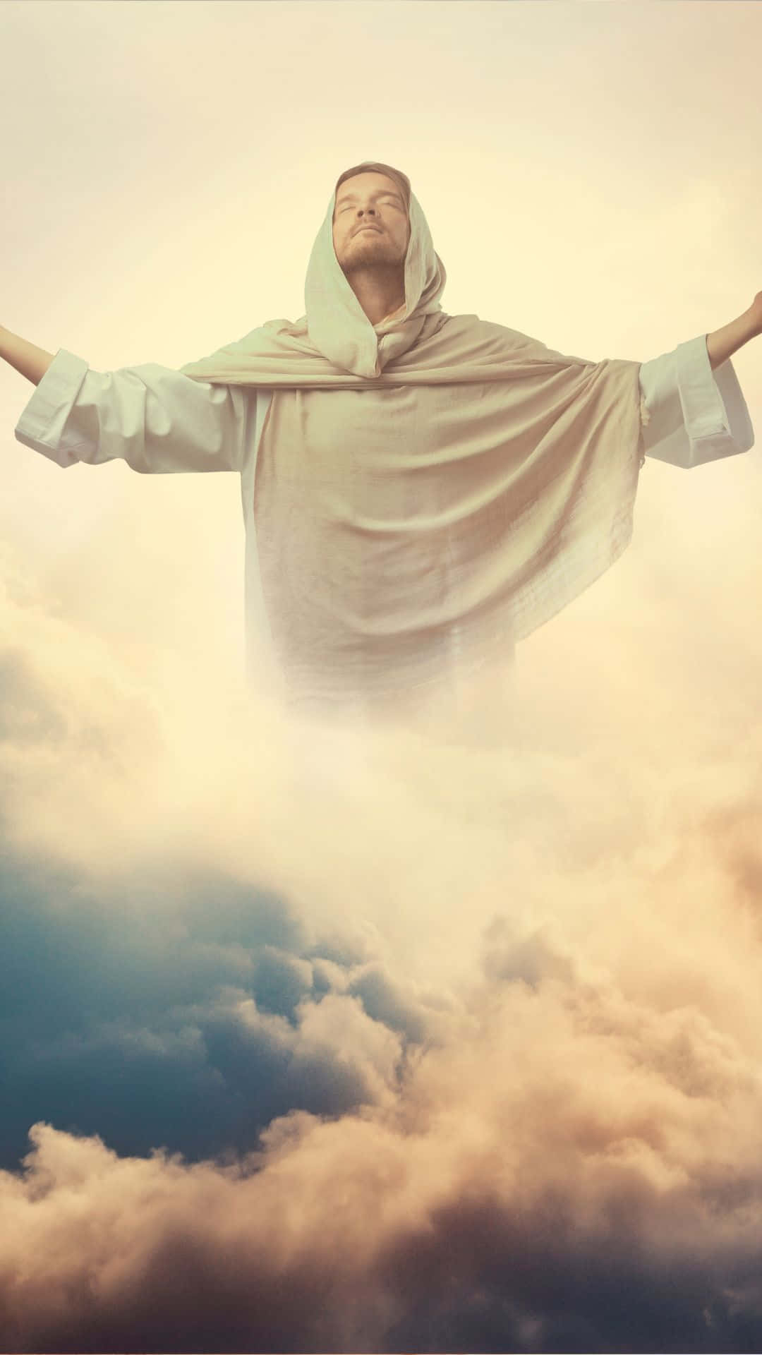 1080x1920 Download Our Savior, Jesus Christ, radiates from this iPhone wallpaper Wallpaper, Phone