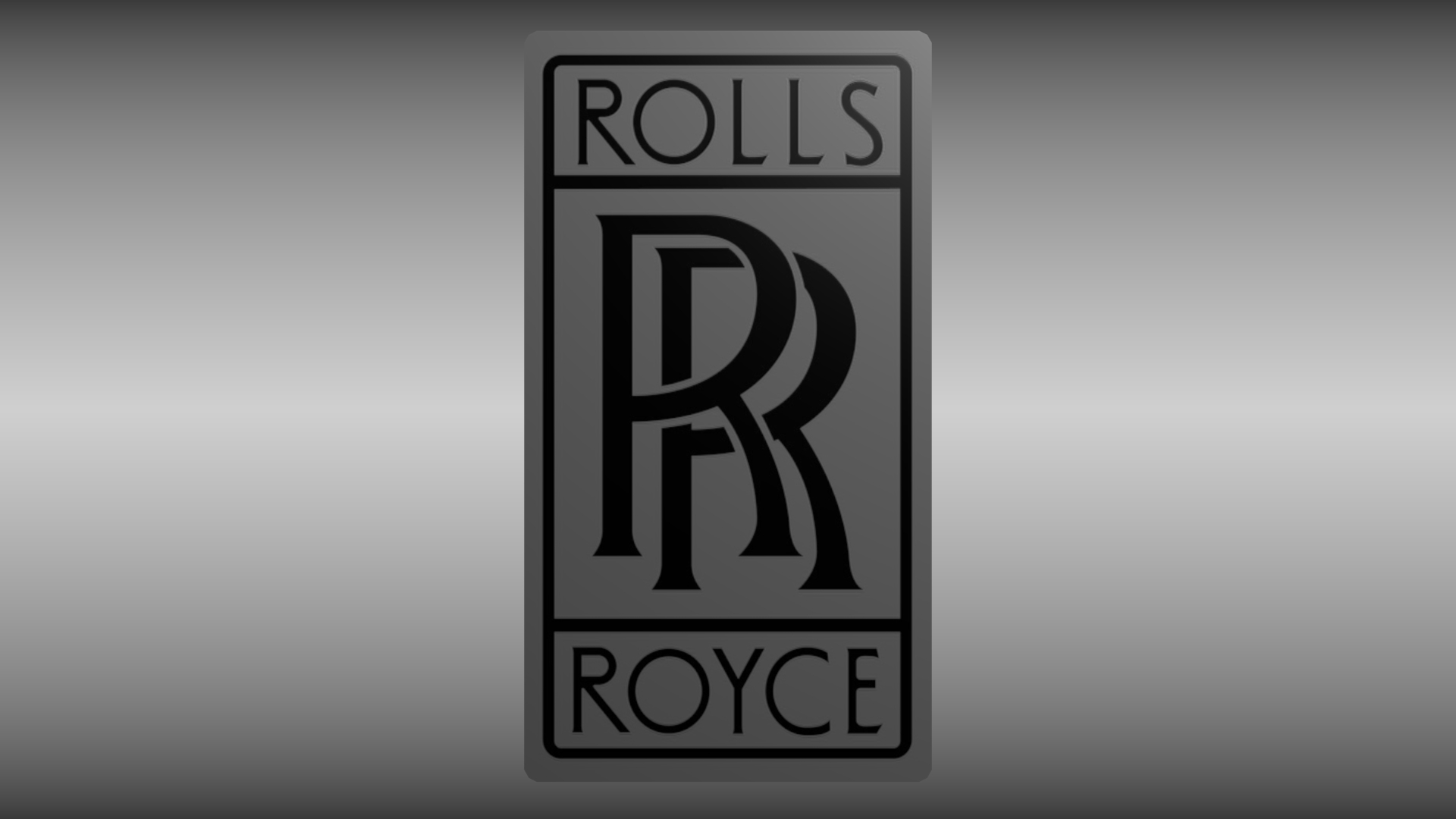 1920x1080 Rolls Royce logo free 3D Model OBJ BLEND MTL, Desktop