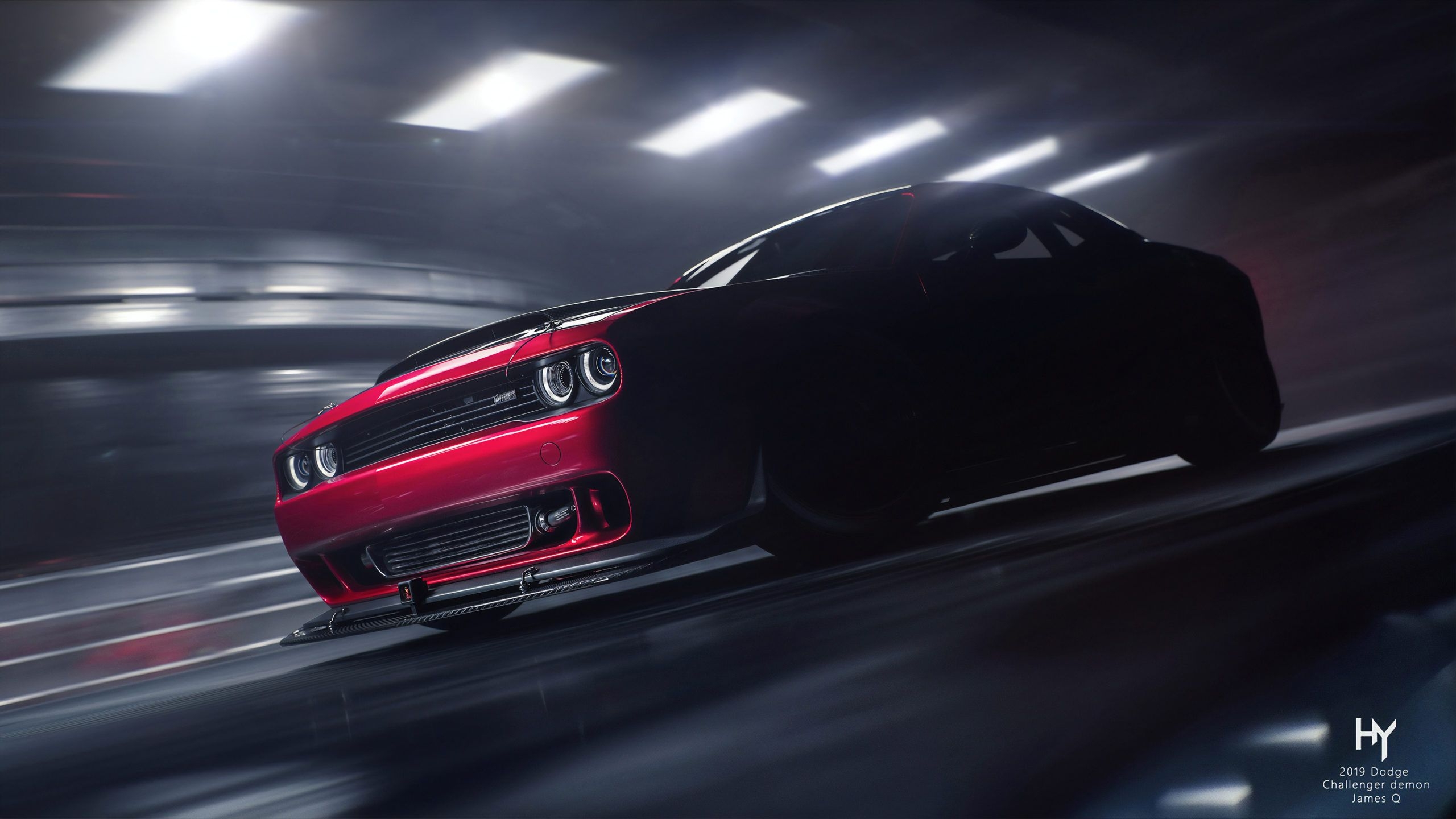 2560x1440 Dodge Demon Wallpaper 4K, Desktop