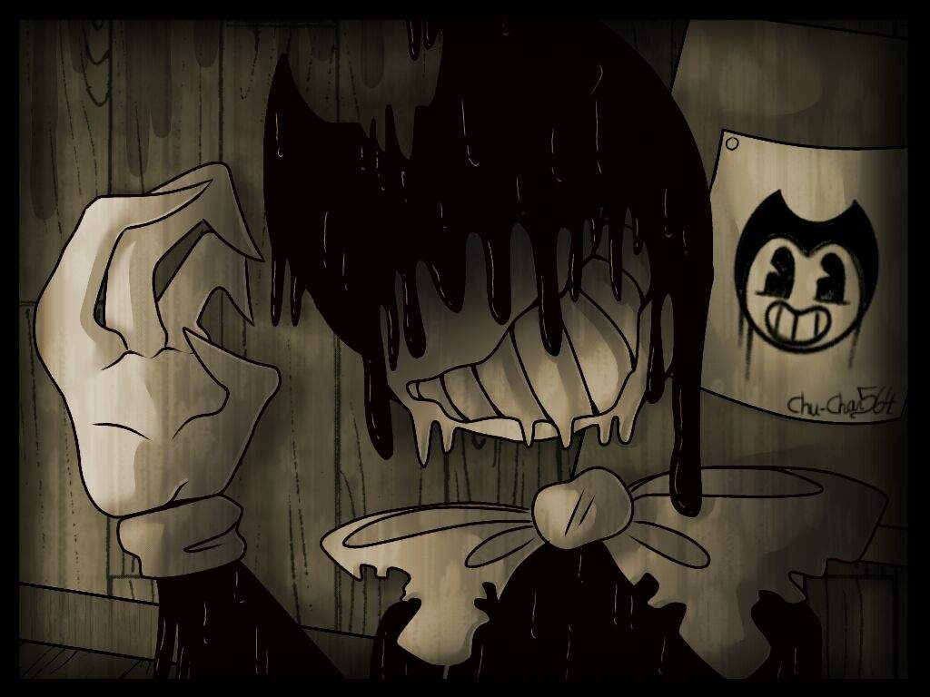 1030x770 Creepy Ink Demon. Bendy and the Ink Machine Amino, Desktop