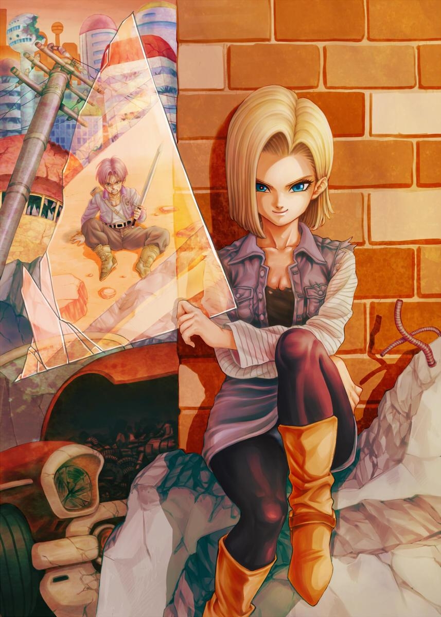 860x1200 Android 18 BALL Z Anime Image Board, Phone