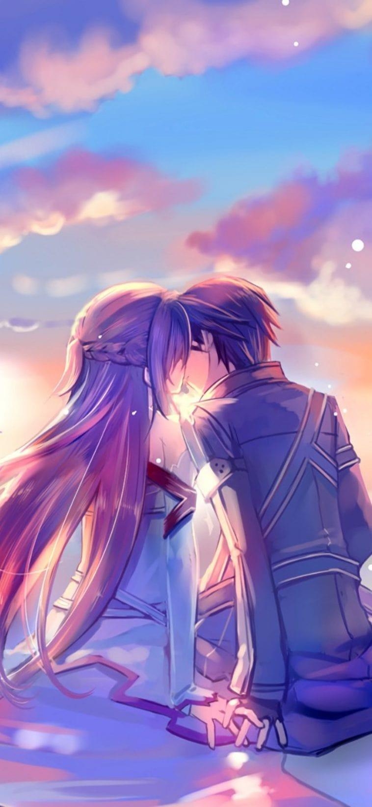 760x1650 iPhone 11 Wallpaper Anime Couple 4k HD Download Free Art, Phone