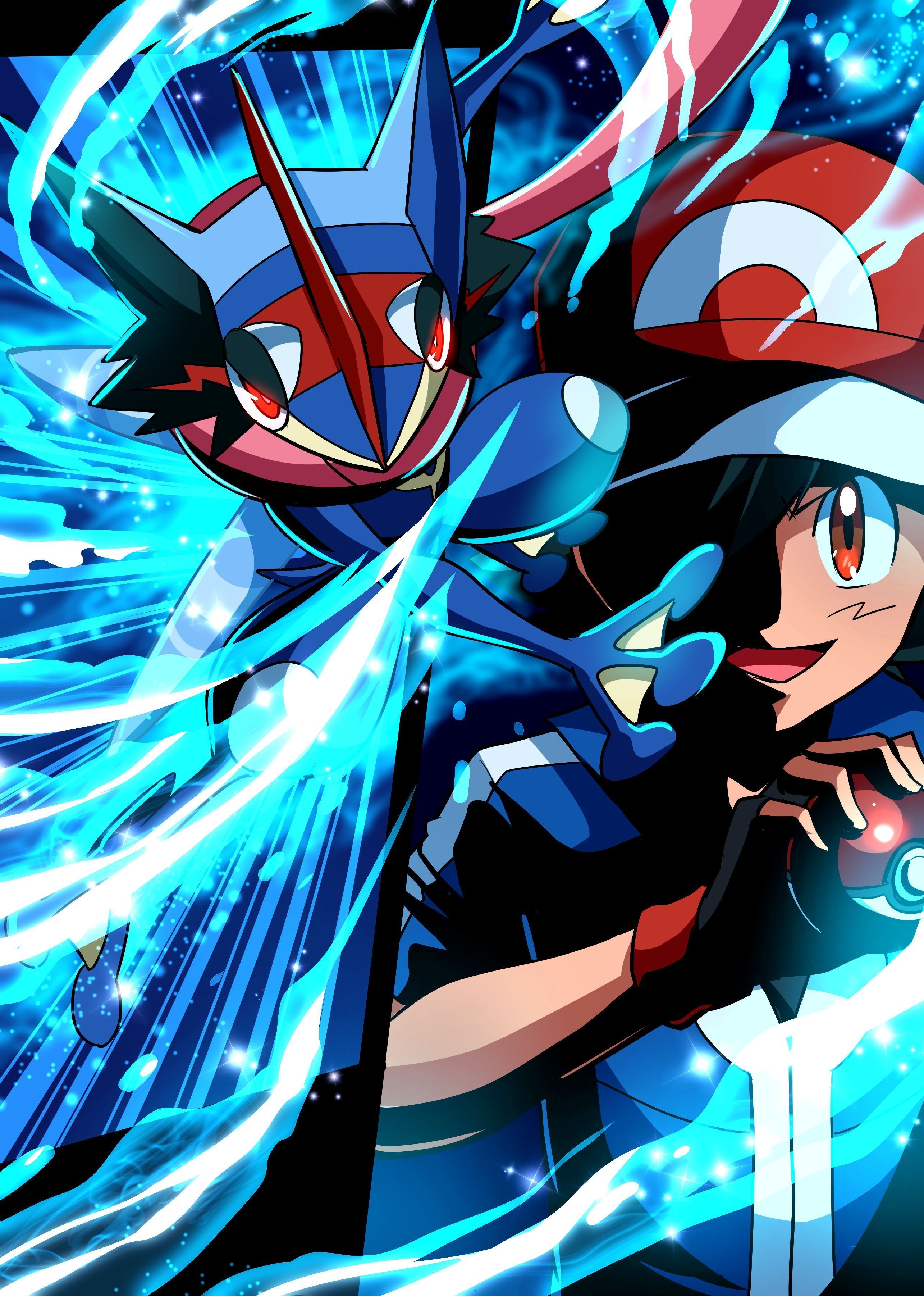 2570x3610 Greninja Wallpaper Background Desktop Wallpaper Box. Pokemon kalos, Cool pokemon wallpaper, Cool pokemon, Phone