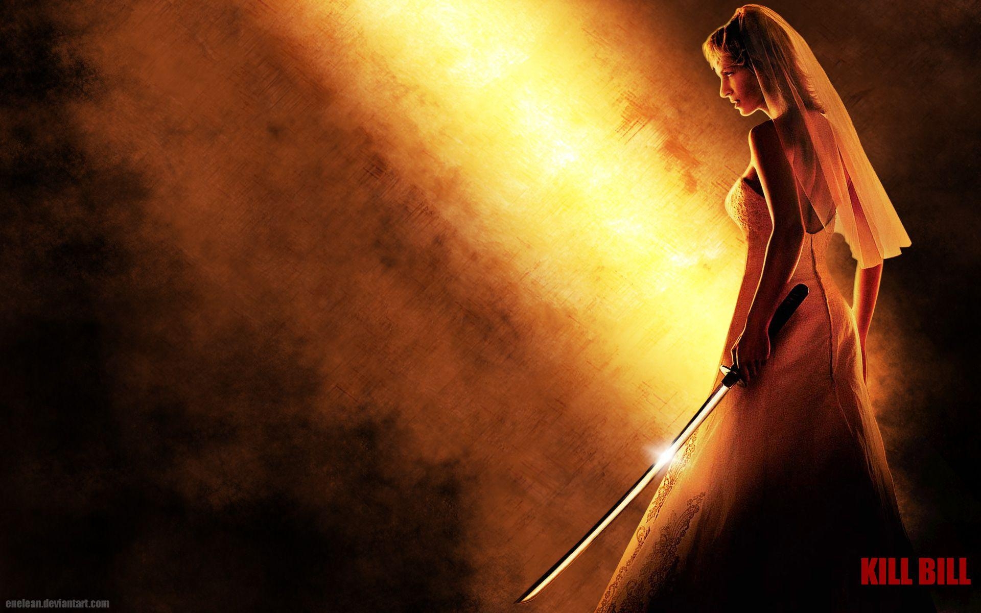 1920x1200 Uma Thurman Bride in Kill Bill widescreen wallpaper. Wide, Desktop