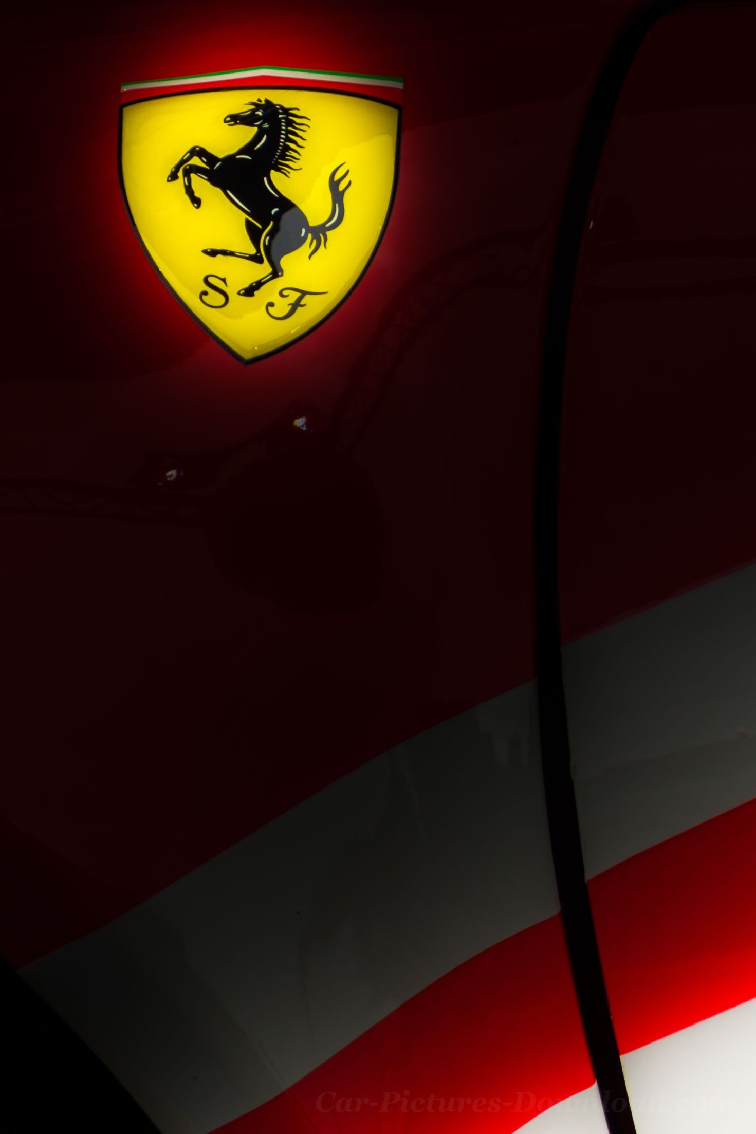 1480x2210 Ferrari Wallpaper 4k Logo, Phone