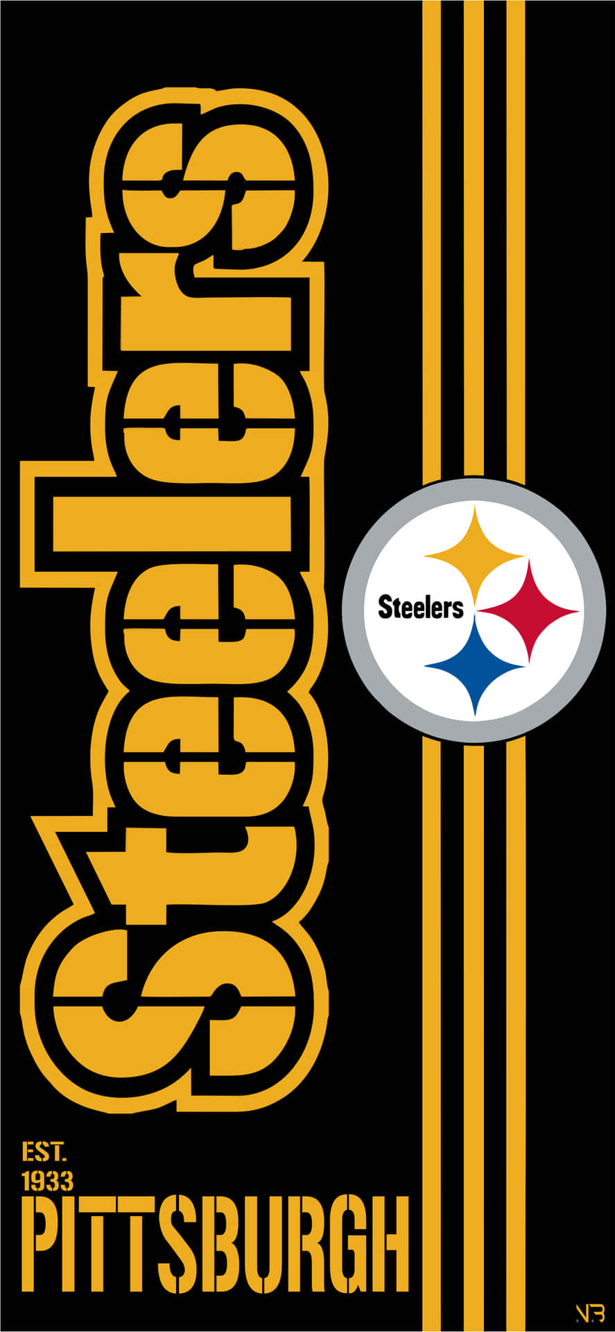 890x1920 Steelers iPhone Wallpaper, Phone