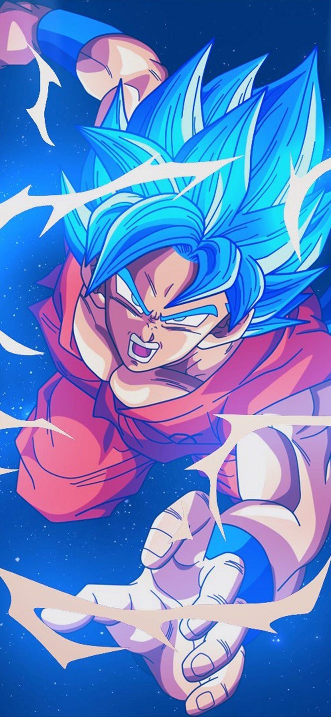 1130x2440 Goku iPhone Wallpaper, Phone