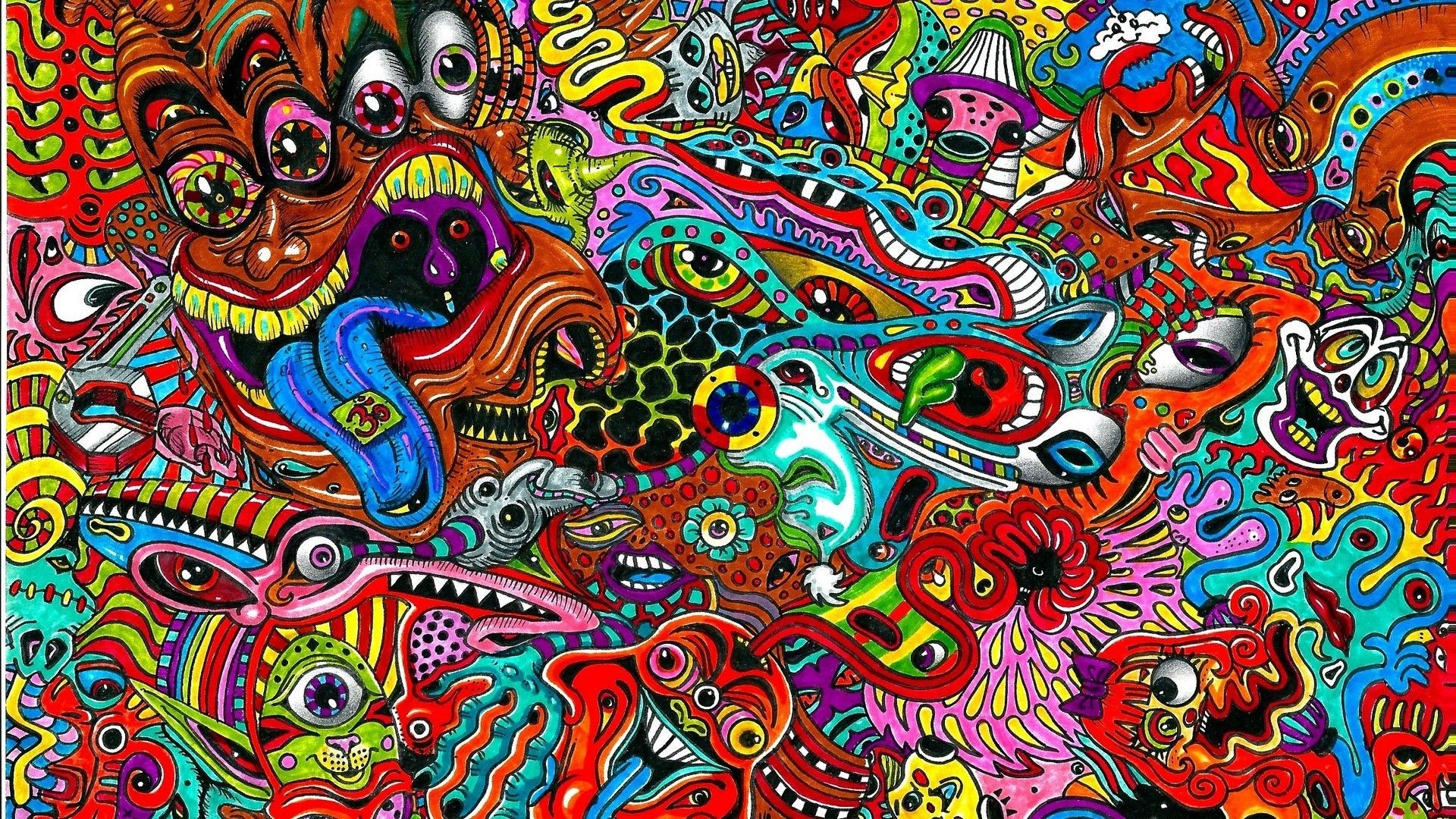 1920x1080 Trippy Lsd Wallpaper, Desktop