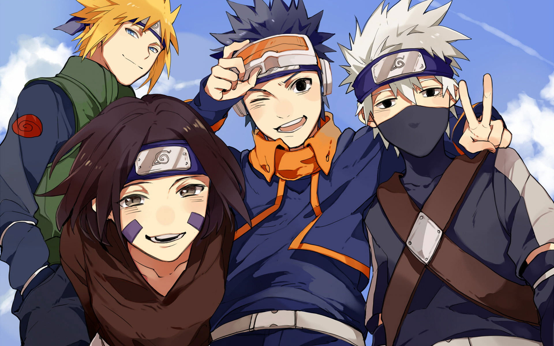 1920x1200 Wallpaper Naruto, Anime, Kakashi Hatake, Minato • Wallpaper For You HD Wallpaper For Desktop & Mobile, Desktop