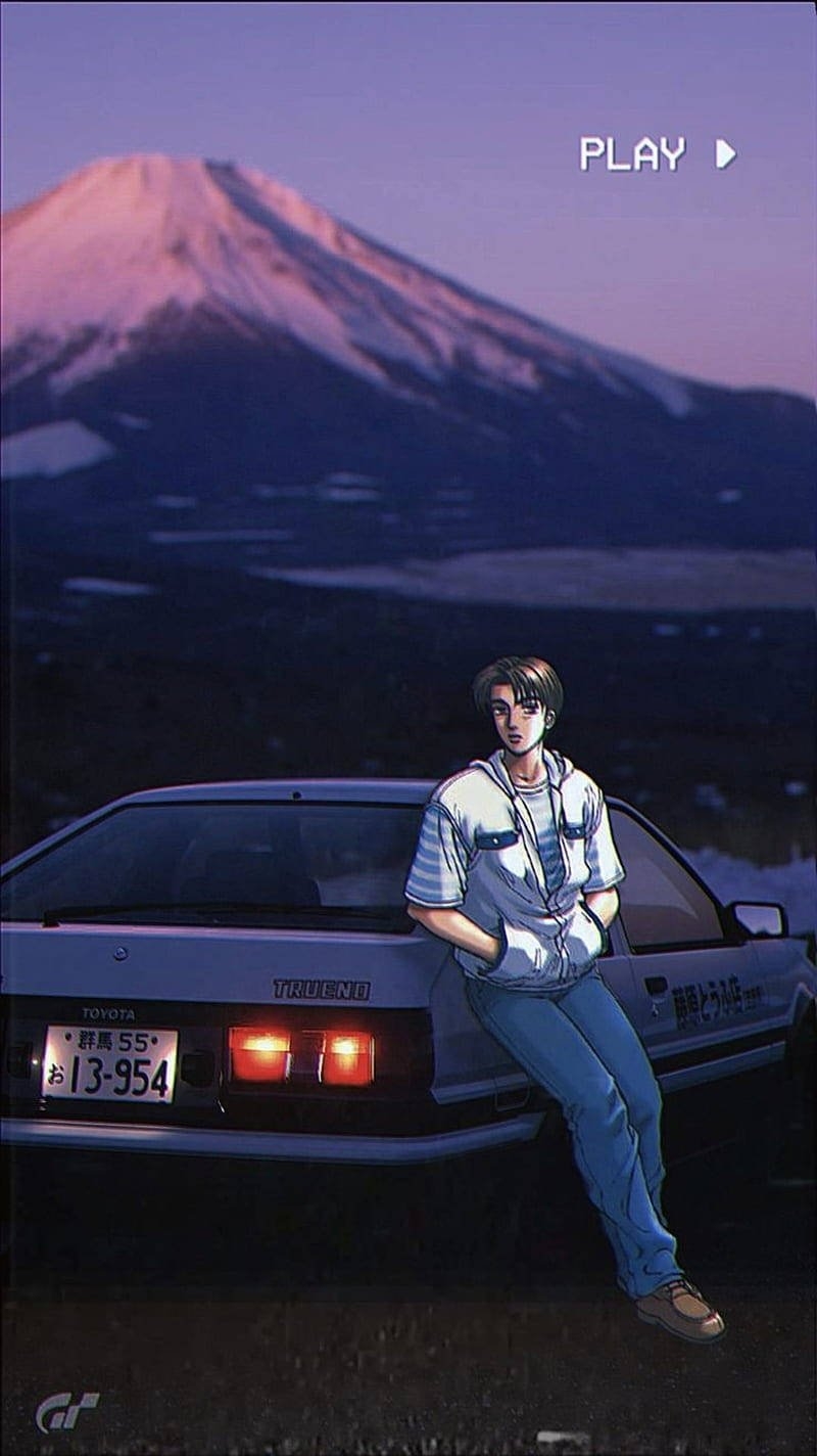 800x1430 Download Initial D JDM Aesthetic Wallpaper, Phone