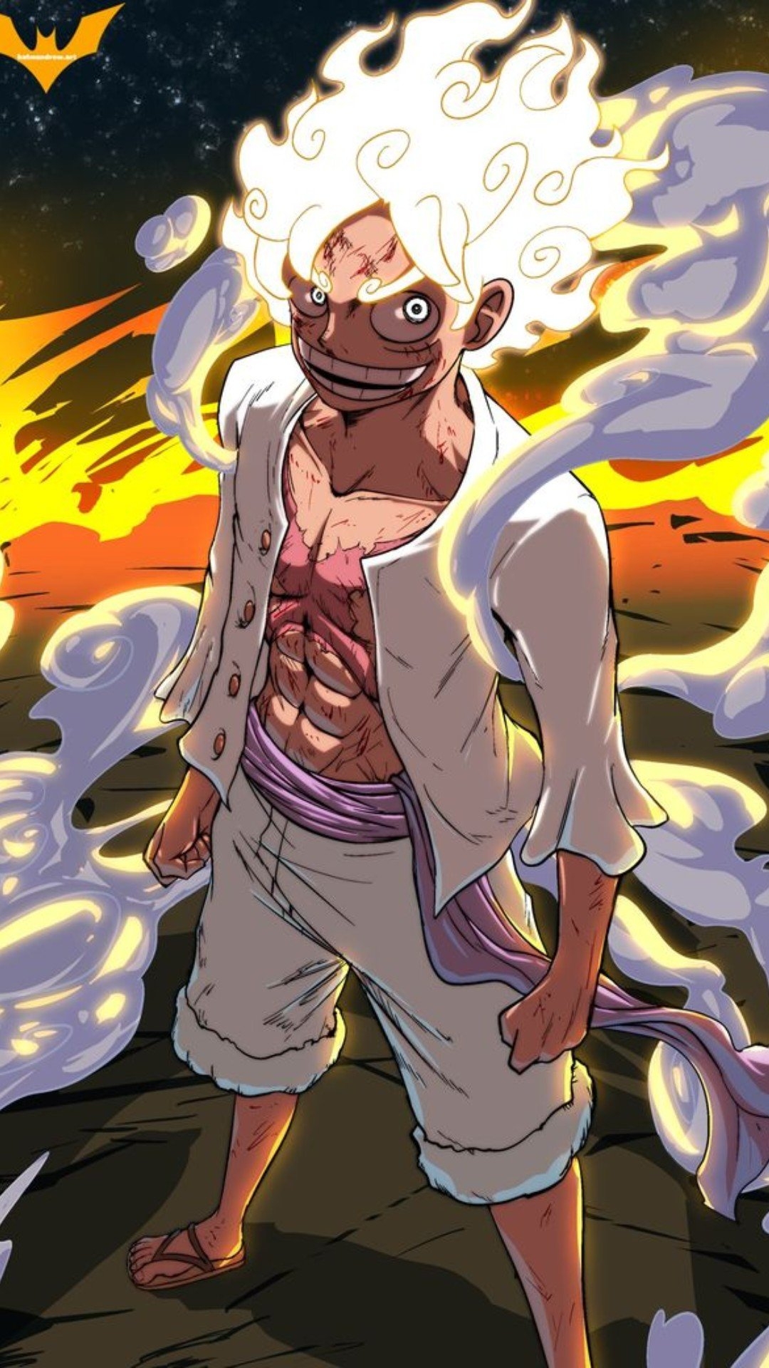 1080x1920 Gear 5 One Piece Wallpaper, Phone