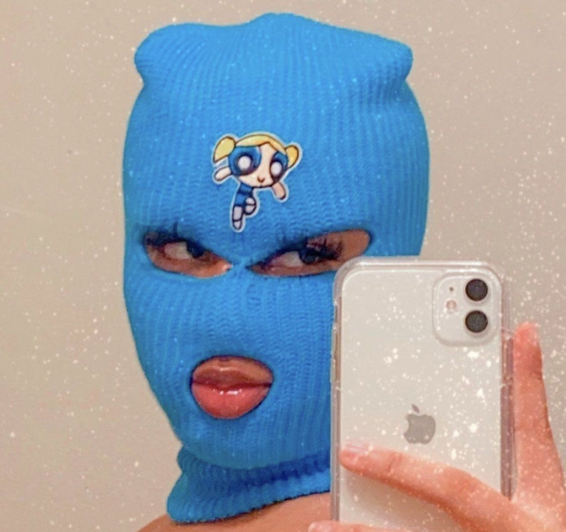 1130x1060 Bubbles Ski Mask. Boujee Beauty. Bad girl wallpaper, Bad girl aesthetic, Girl gang aesthetic, Desktop