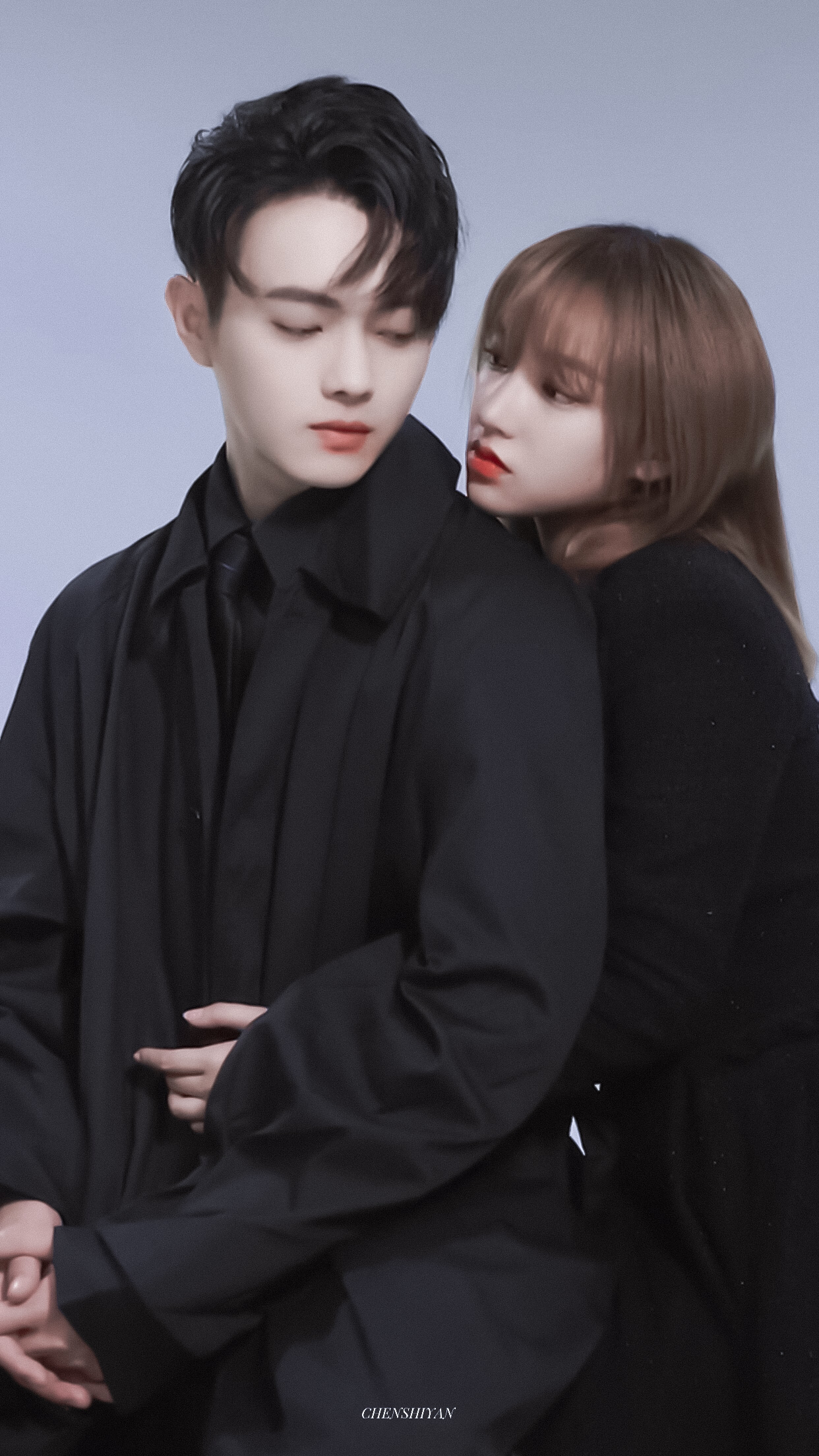 1250x2210 cheng xiao updates xiao + xu kai for harper's bazaar china, Phone