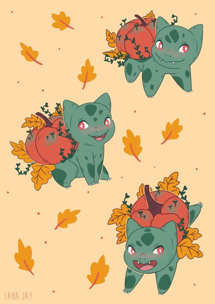 760x1070 Pumpkin Bulbasaur By Lana Jay. Pokemon Bulbasaur, Pokemon Art, Bulbasaur, Phone