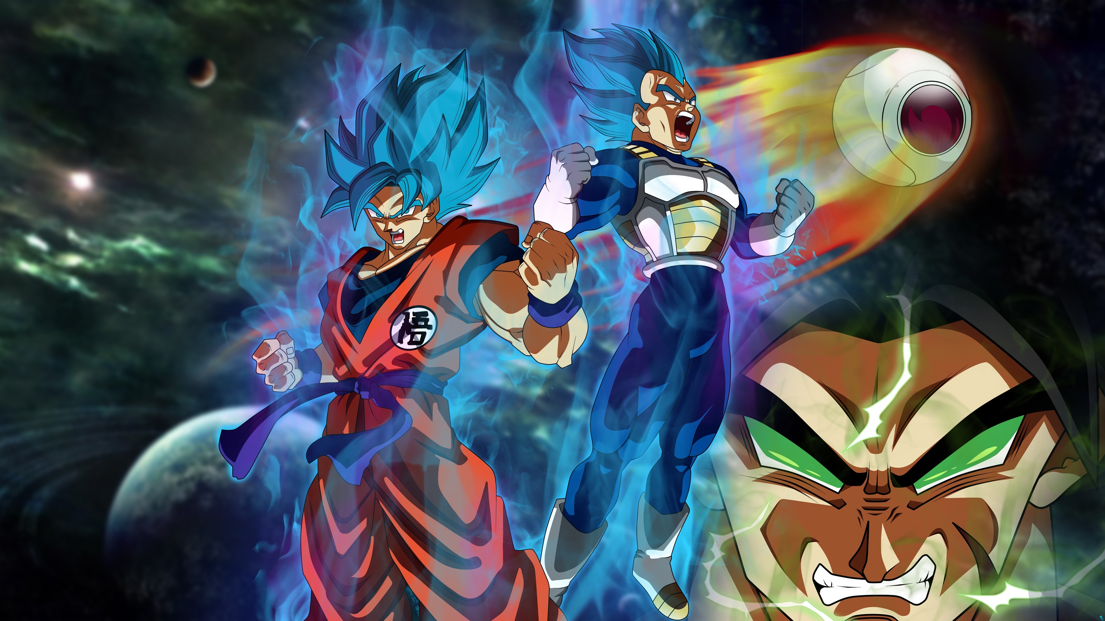 3840x2160 Wallpaper 4k Goku Vegeta Dragon Ball Super 4k Wallpaper, Desktop