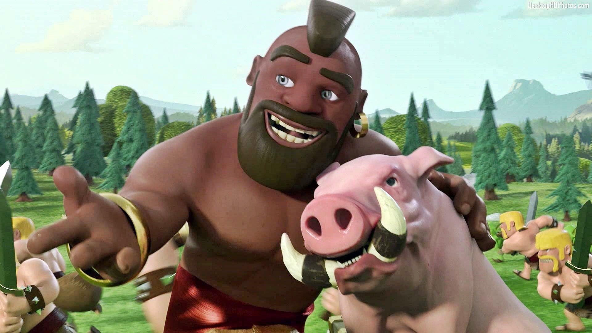 1920x1080 Hog Rider Wallpaper, Desktop