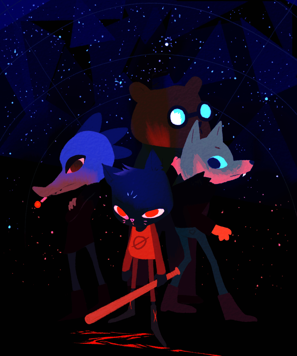 1000x1200 Night In The Woods Wallpaper Wp4206715 Wallpaper HD Desktop, Phone