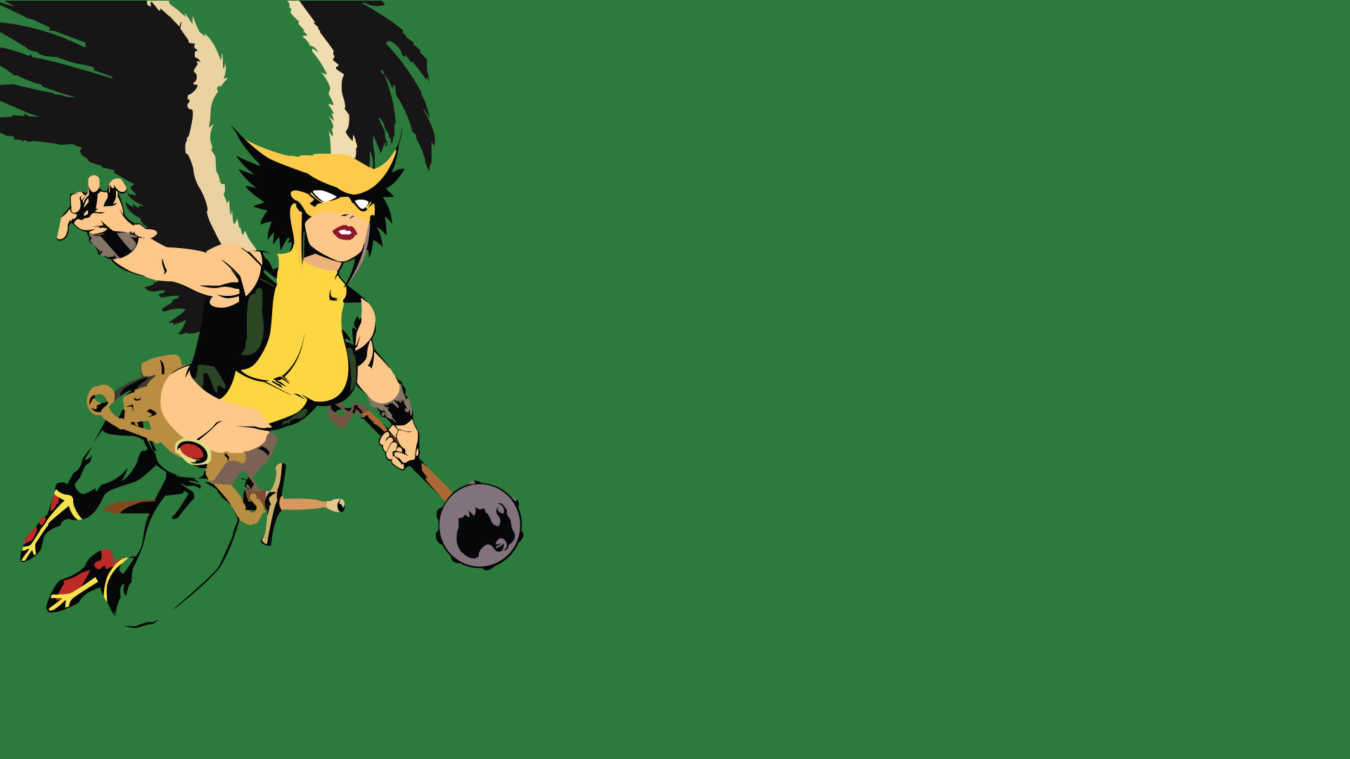 1920x1080 Hawkgirl Comic Wallpaper, Desktop