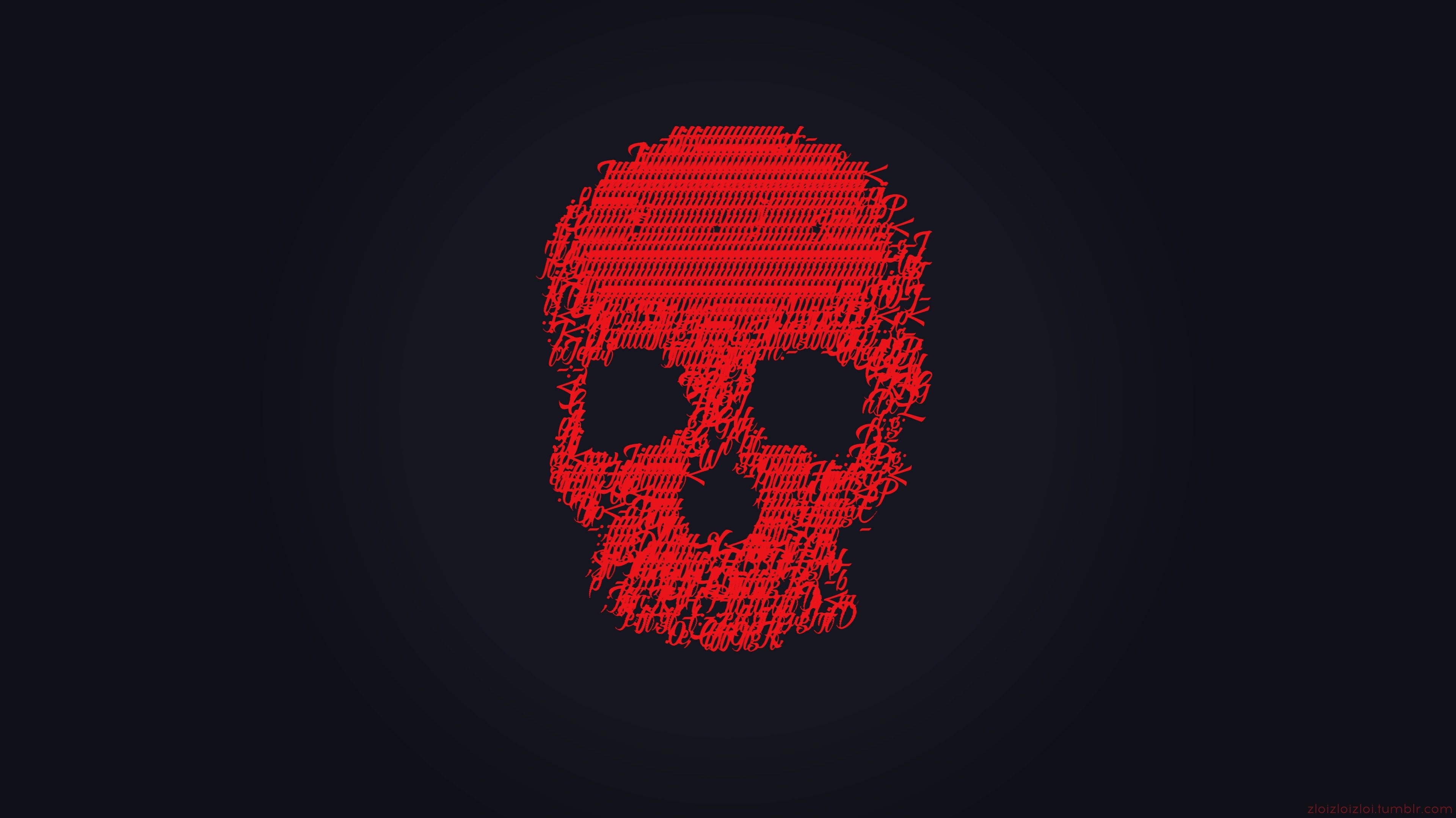 3840x2160 Skull1 4K wallpaper for your desktop or mobile screen free and easy to download, Desktop