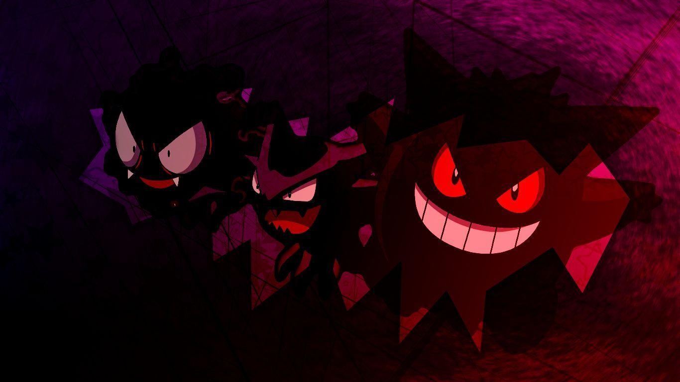 1370x770 Gastly, Haunter, and Gengar image Gastly, Haunter, and Gengar HD, Desktop