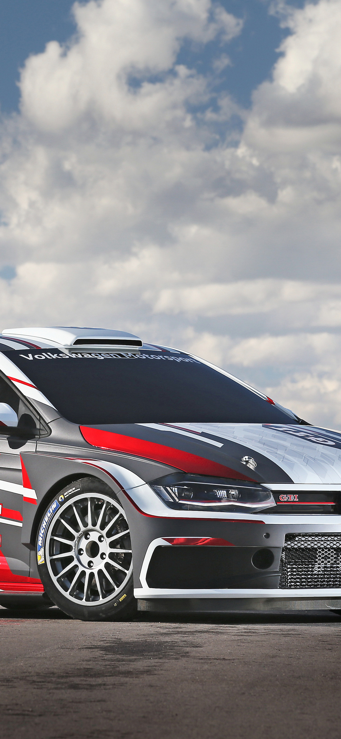 1130x2440 Volkswagen Polo GTI R5 2018, Phone