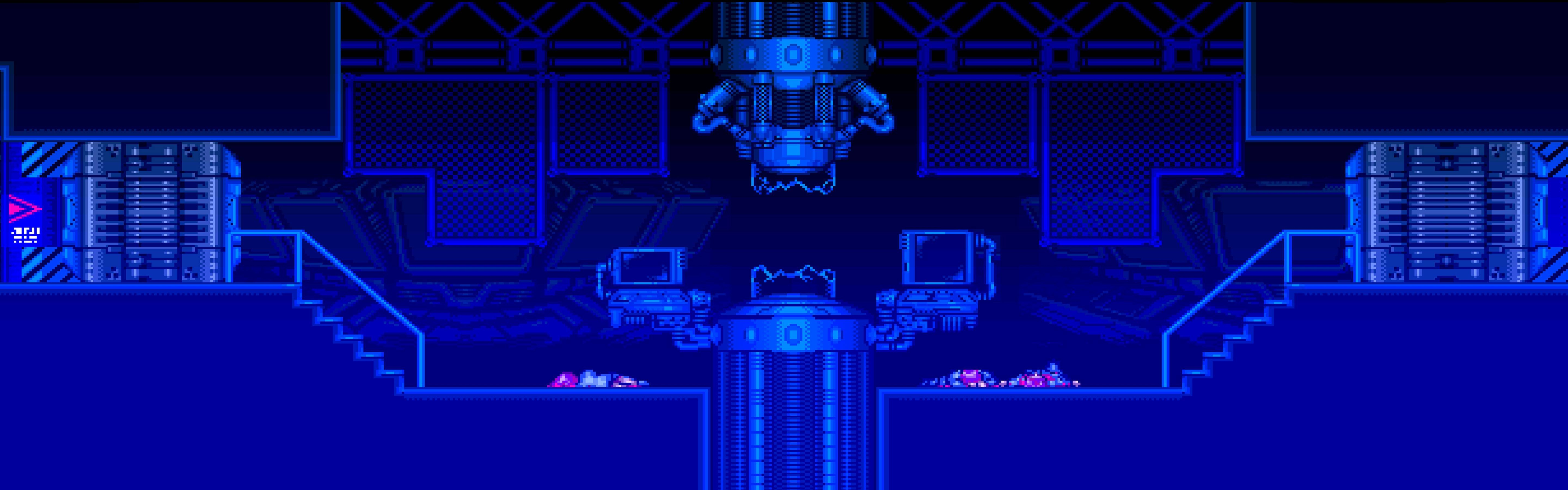 5760x1800 Super Metroid Opening 5760, Dual Screen