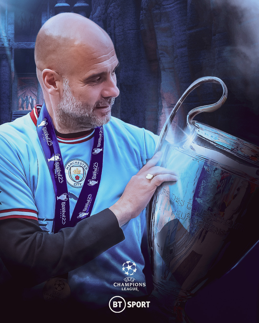 1080x1350 Manchester City UEFA Champions League 2023 Champions, Phone