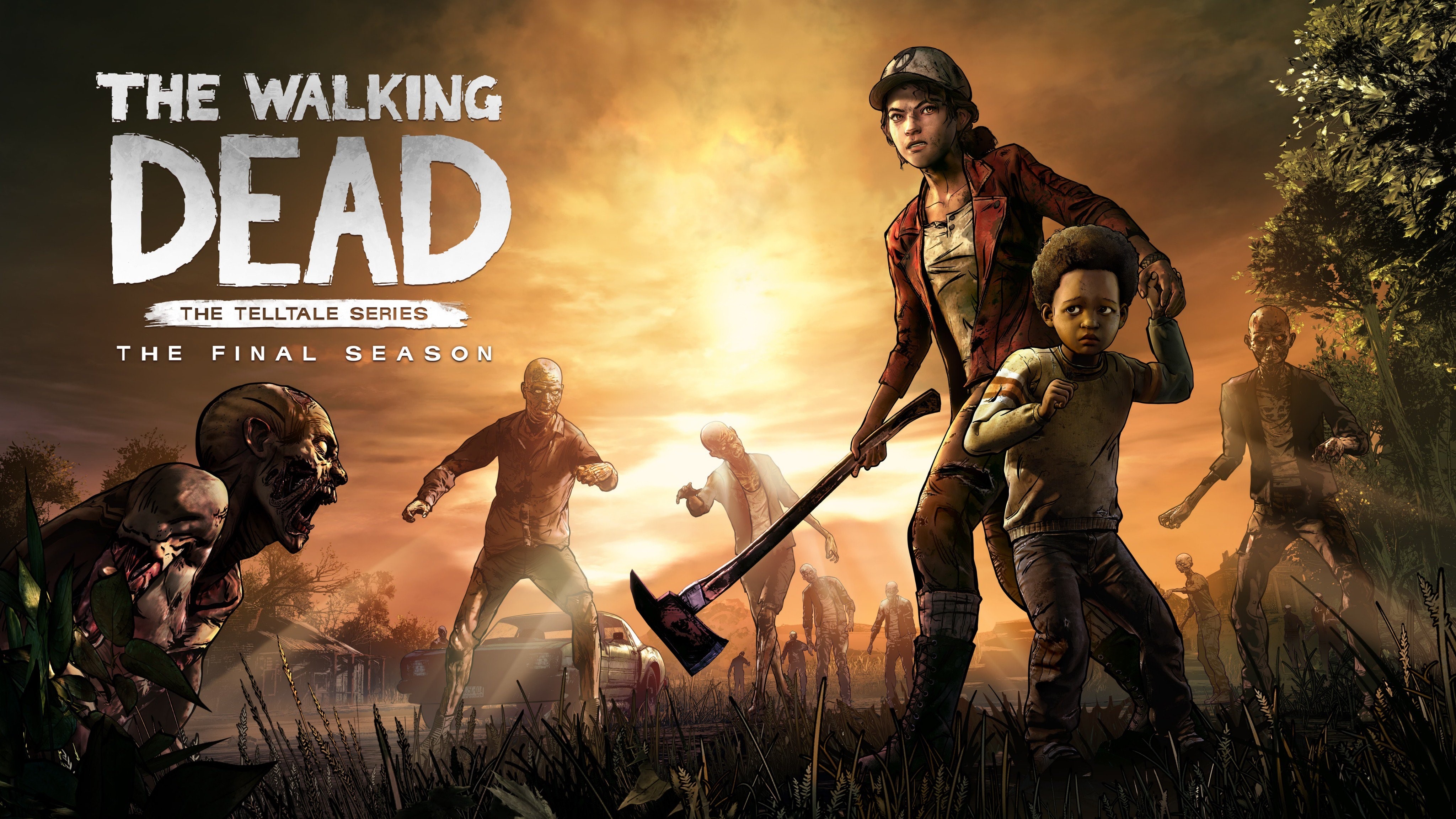 4100x2310 Wallpaper / the walking dead the final season, the walking dead, 2018 games, games, hd, 4k free download, Desktop